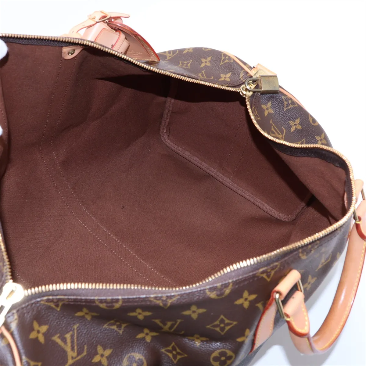 Monogram Keepall Bandoulière 55 M41414 VI0937 Brown — view 8