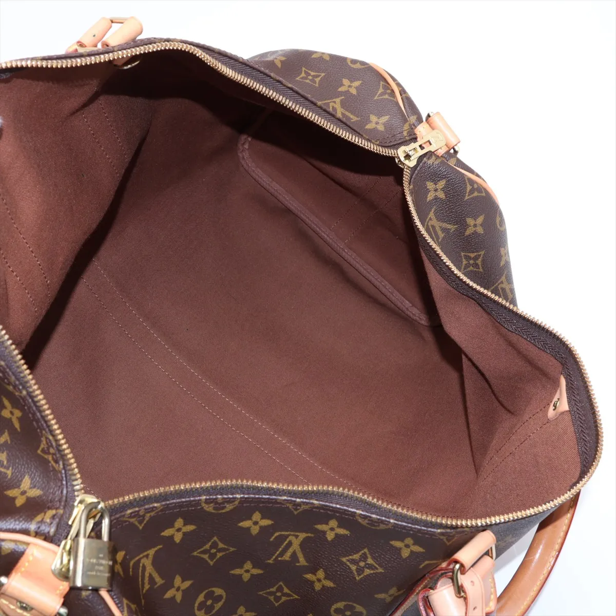 Monogram Keepall Bandoulière 55 M41414 VI0937 Brown — view 9