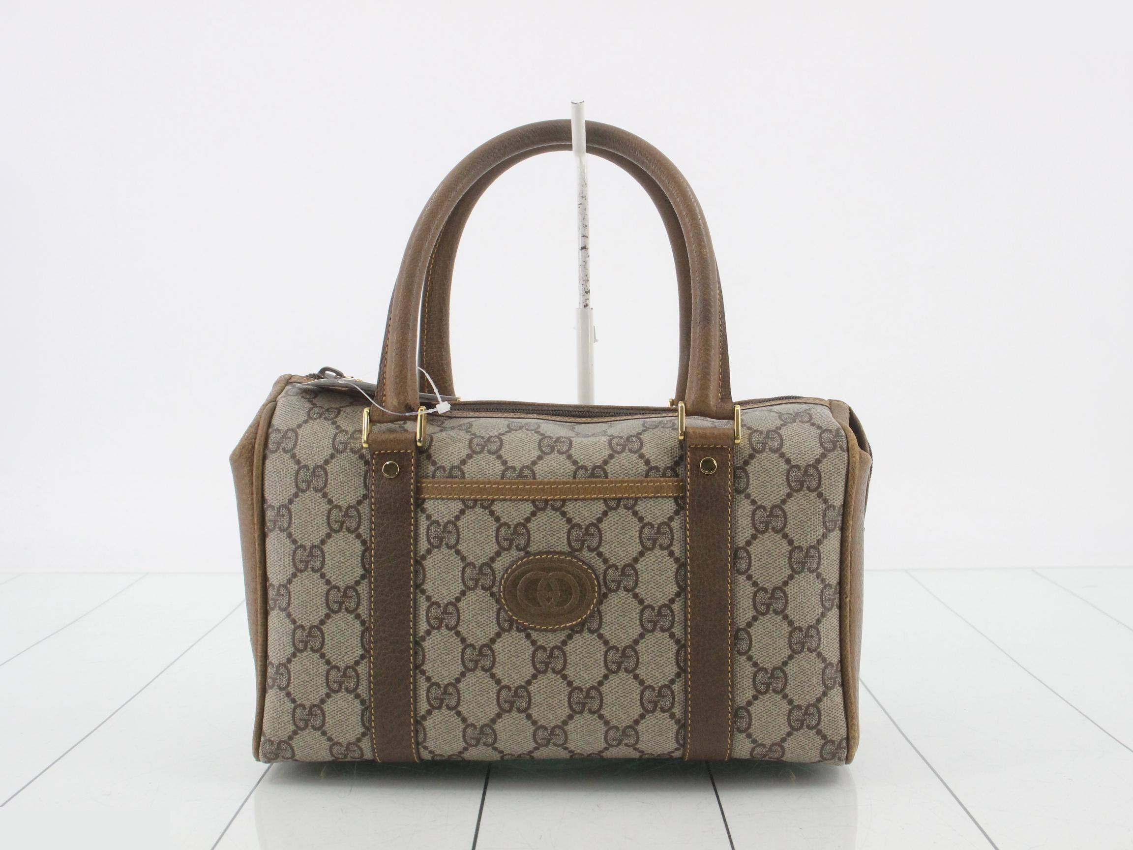 Boston bag, mini Boston bag, GG Supreme, old Gucci