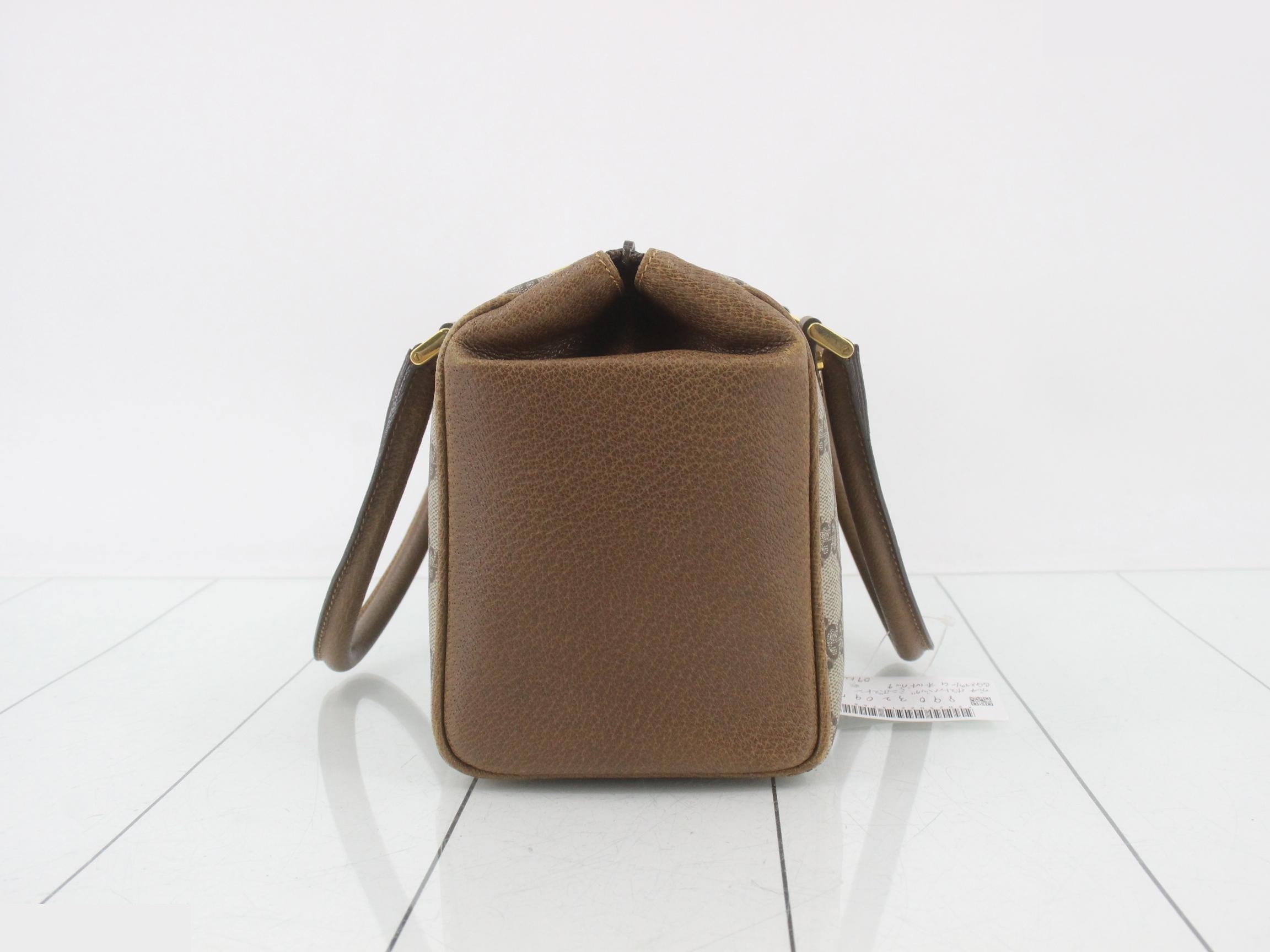 Boston bag, mini Boston bag, GG Supreme, old Gucci — view 4
