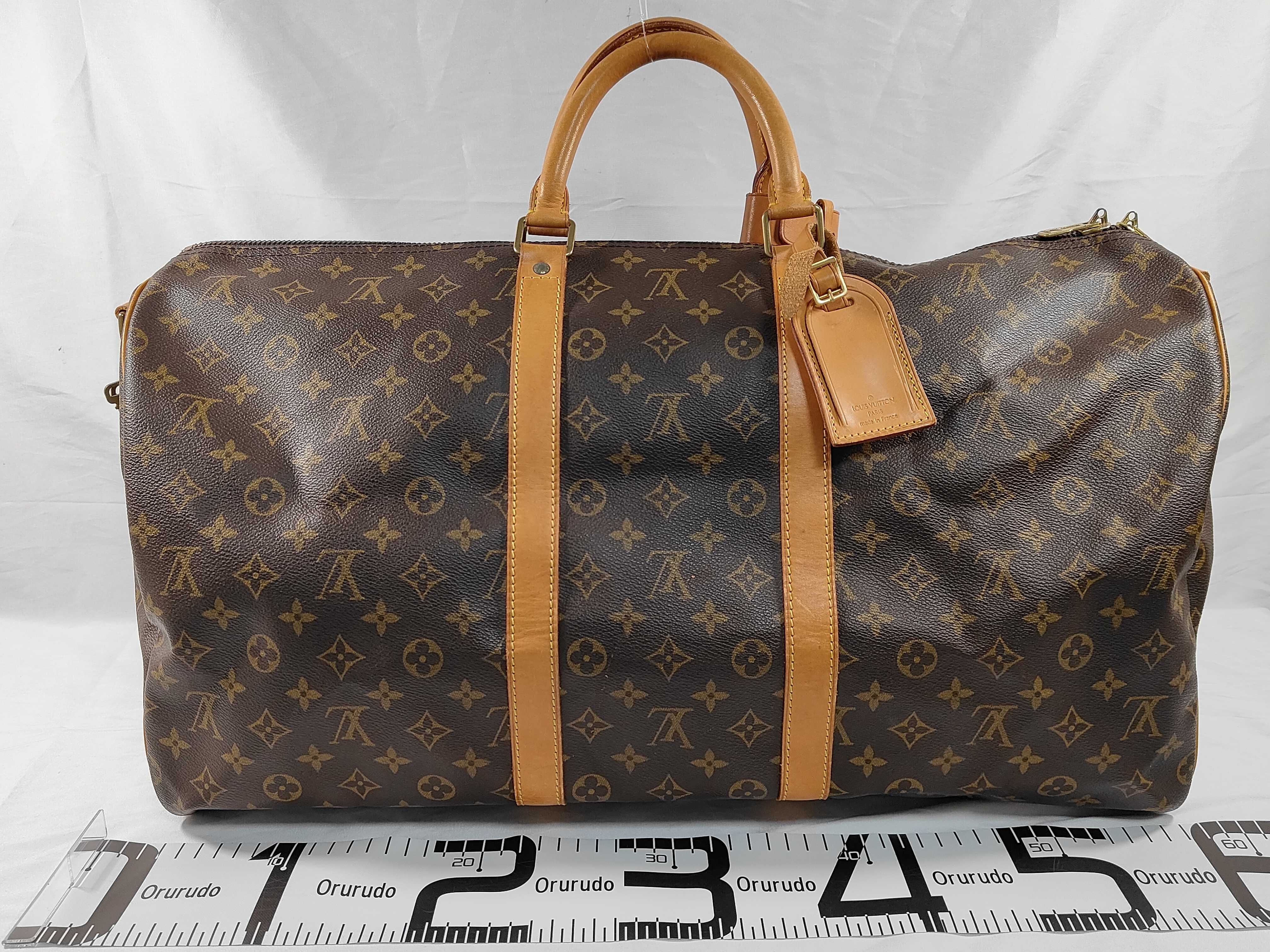 Monogram M41414 Keepall Bandoulière 55 Boston Bag — view 2