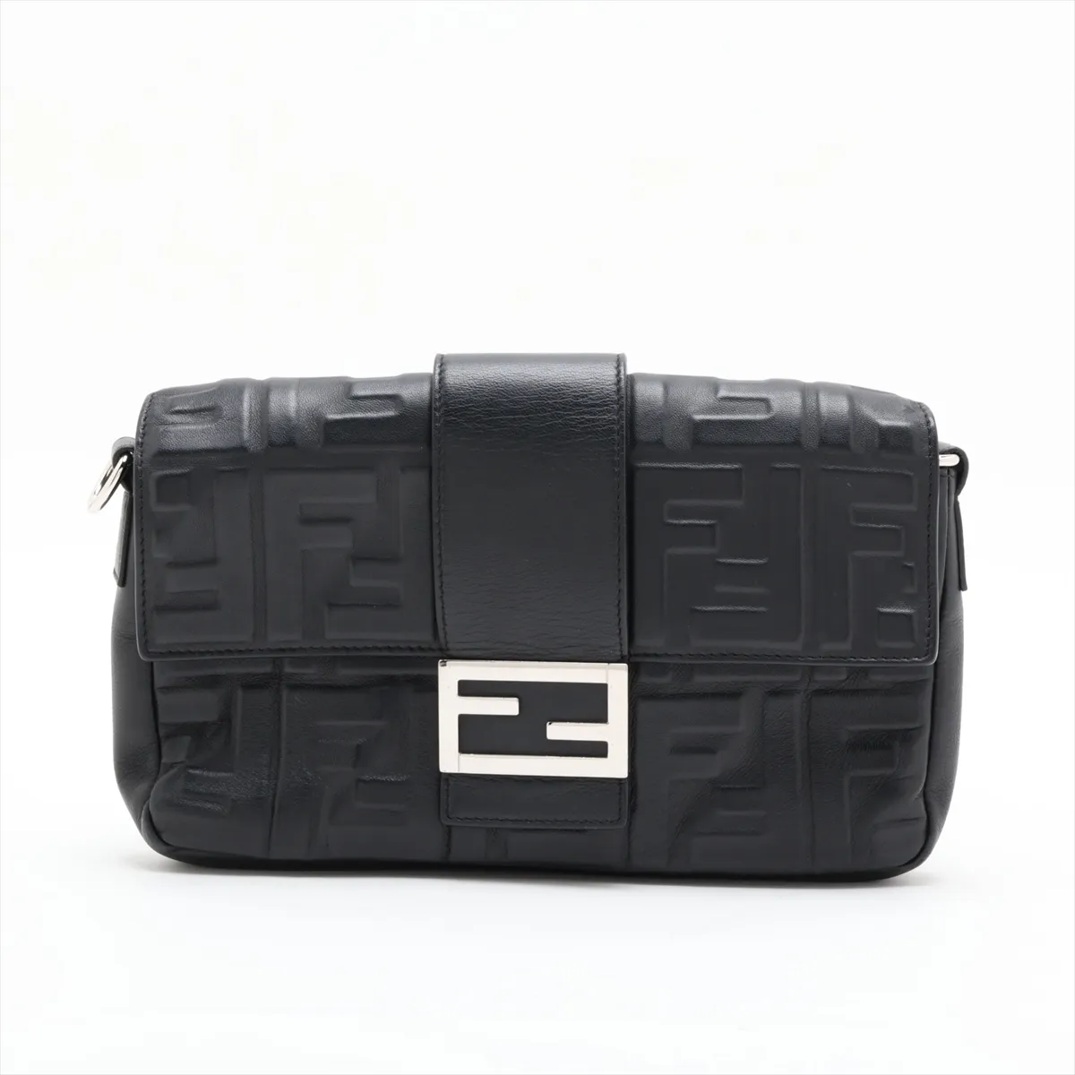 Zucca Mamma Bucket 7VA472 Leather Body Bag, Black