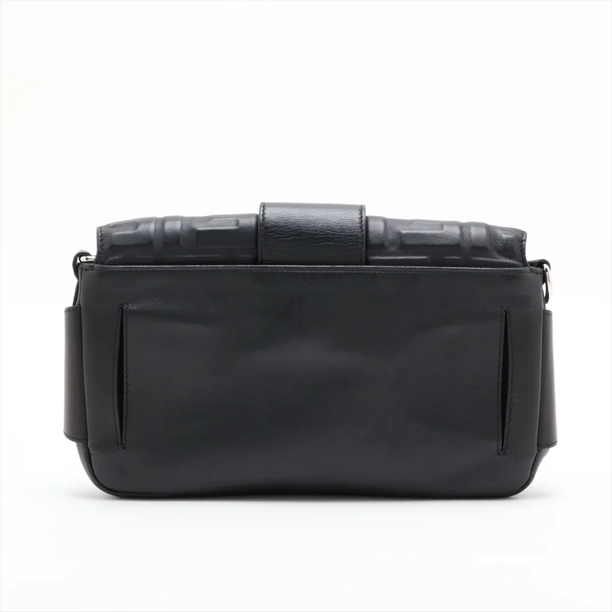 Zucca Mamma Bucket 7VA472 Leather Body Bag, Black — view 2