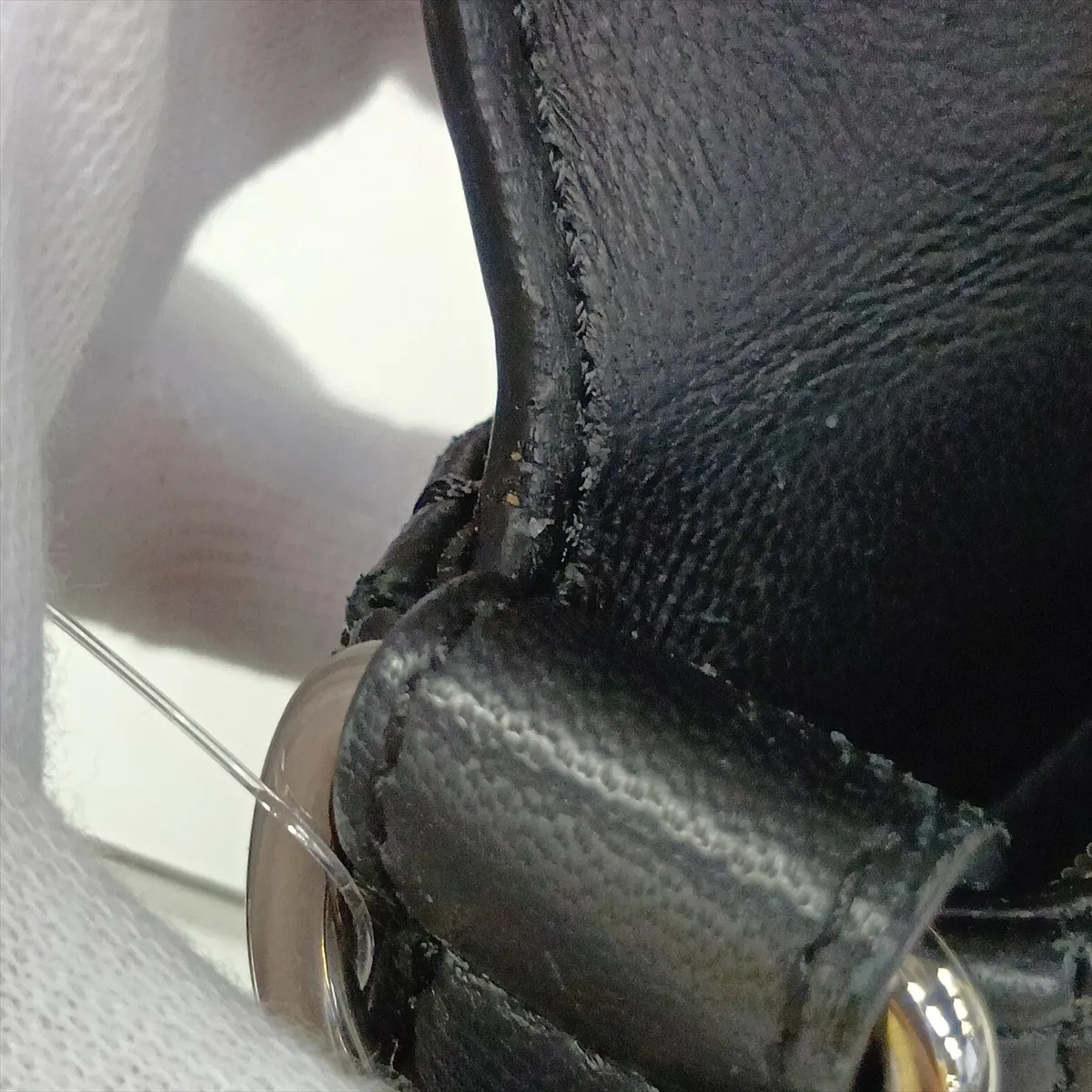 Zucca Mamma Bucket 7VA472 Leather Body Bag, Black — view 12