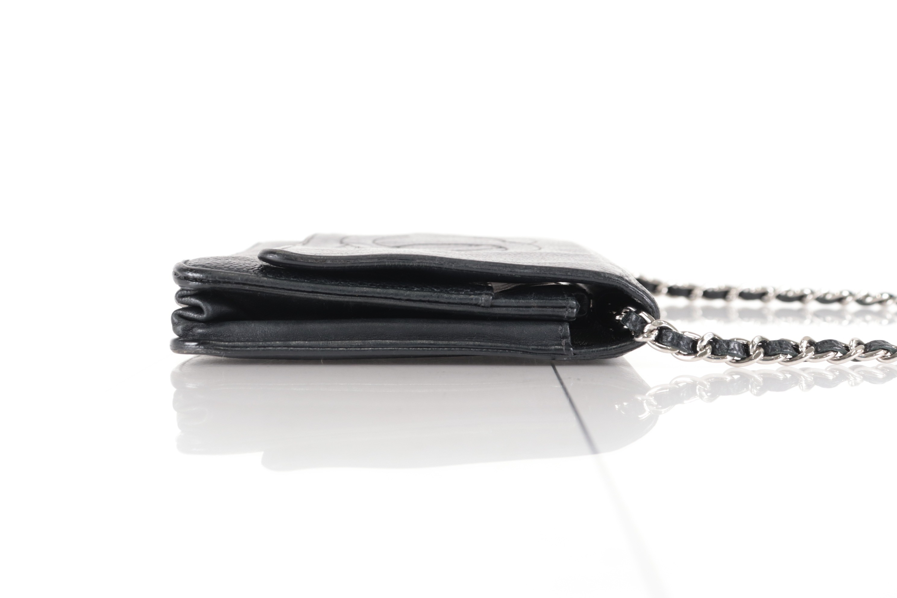 Coco Mark Caviar Chain Wallet, Serial Number 19 — view 4