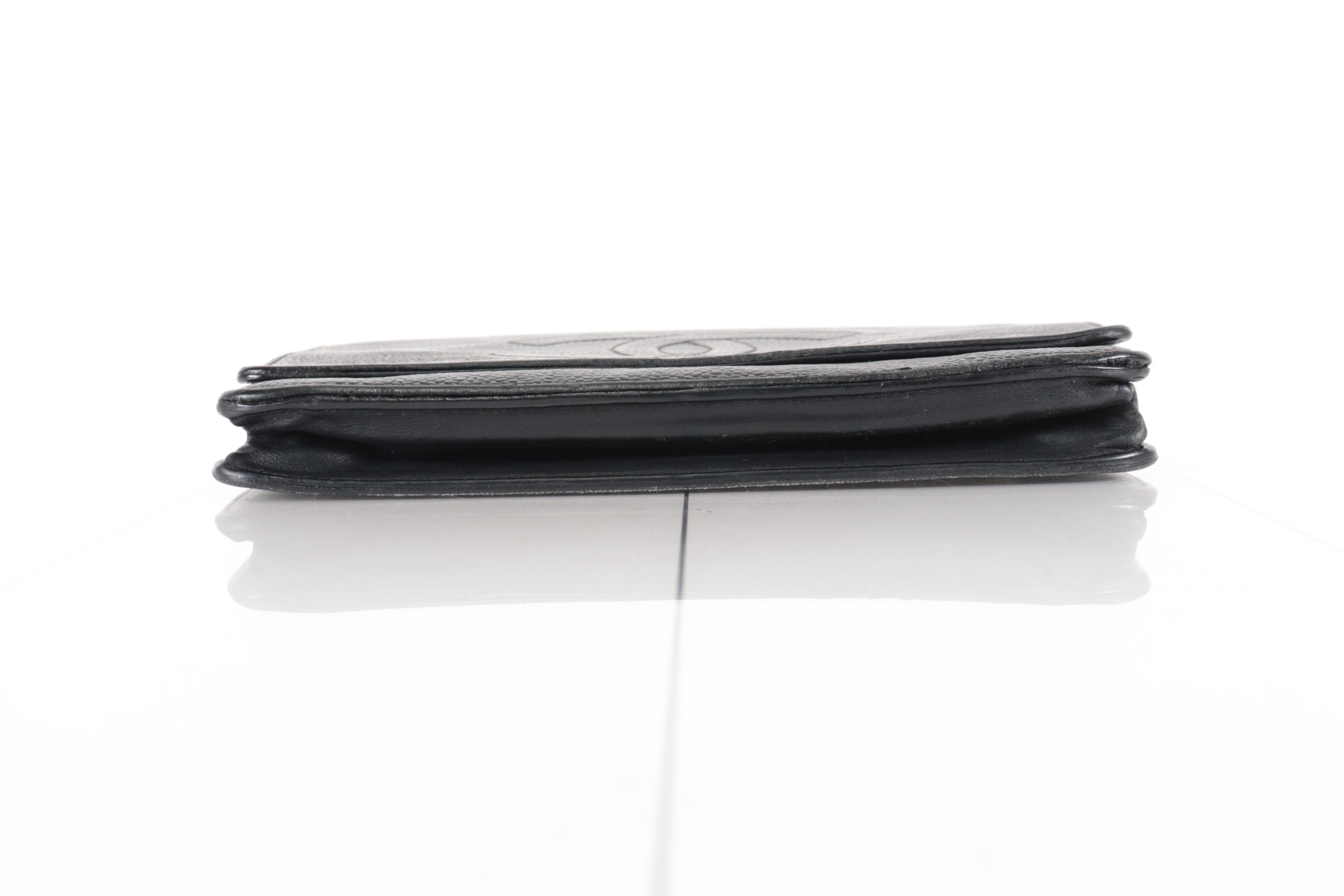 Coco Mark Caviar Chain Wallet, Serial Number 19 — view 6