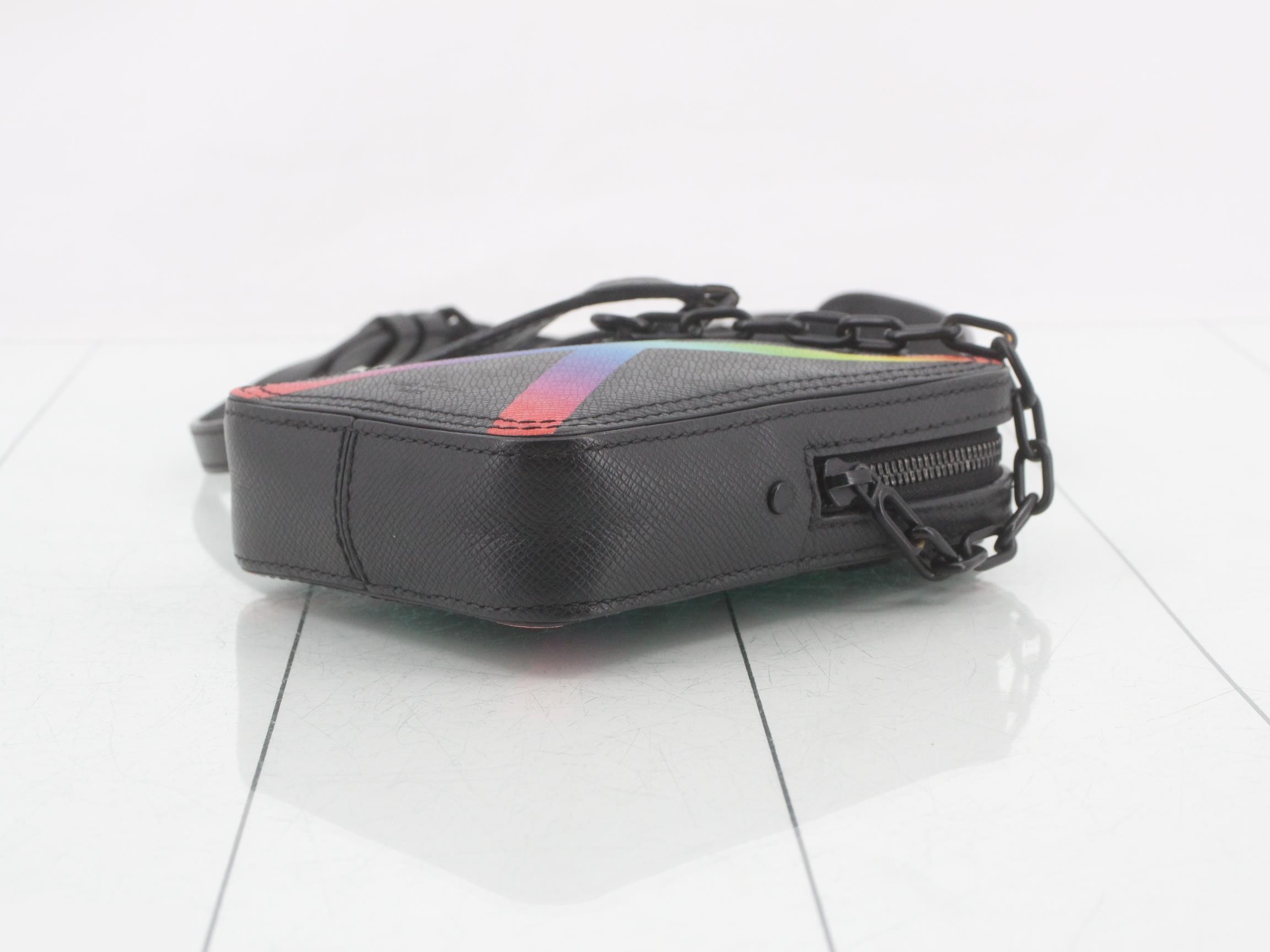 Taiga Rainbow Danube Messenger Shoulder Bag — view 6
