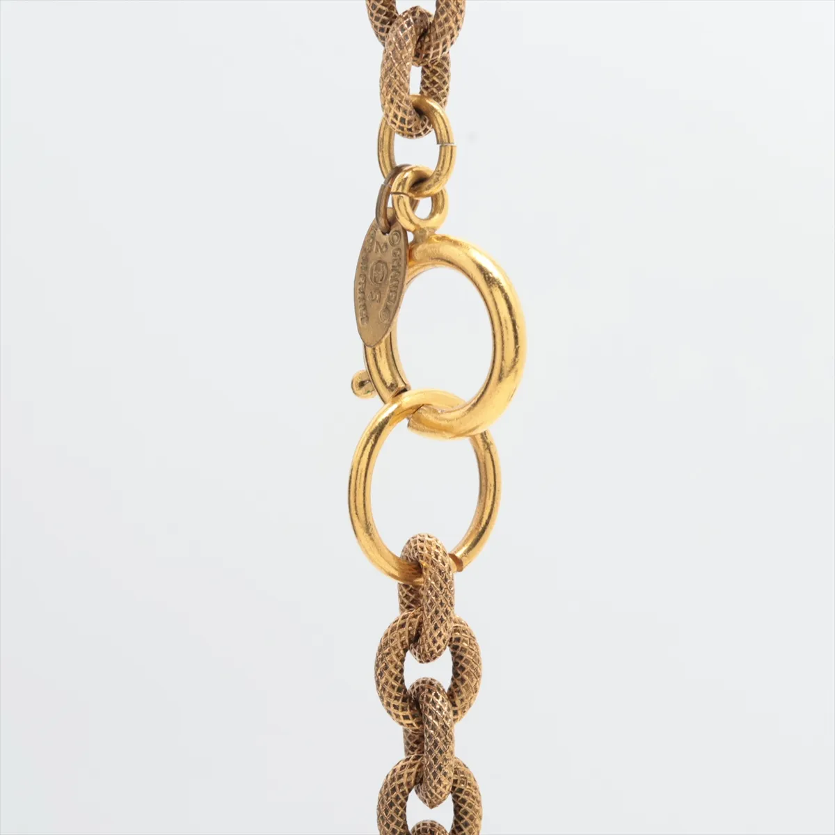 25 Necklace, GP Gold, shows signs of wear, — view 4