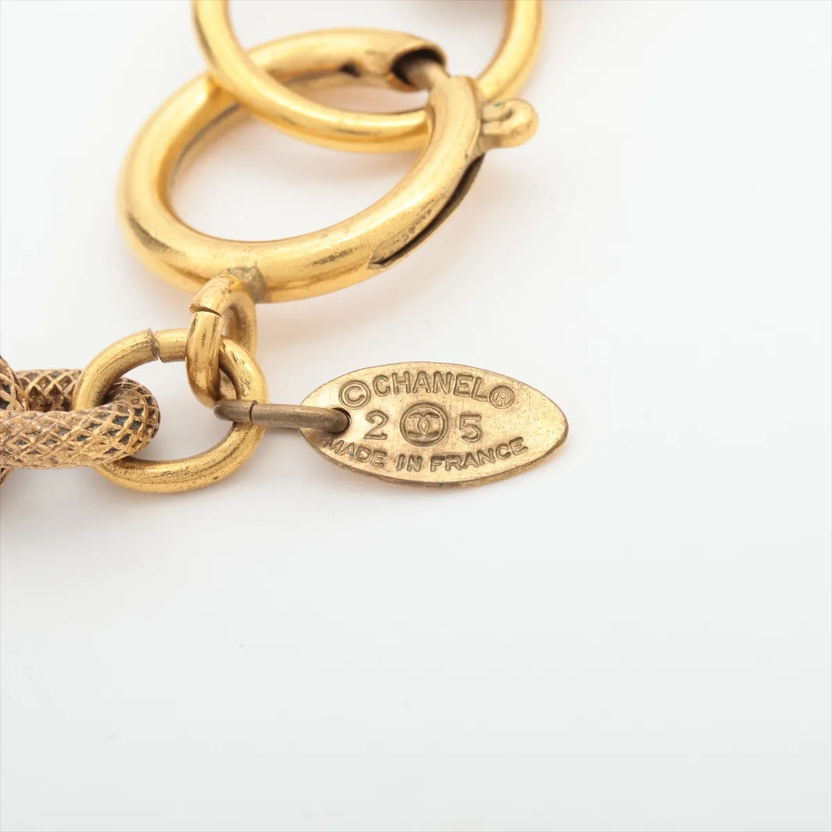 25 Necklace, GP Gold, shows signs of wear, — view 5