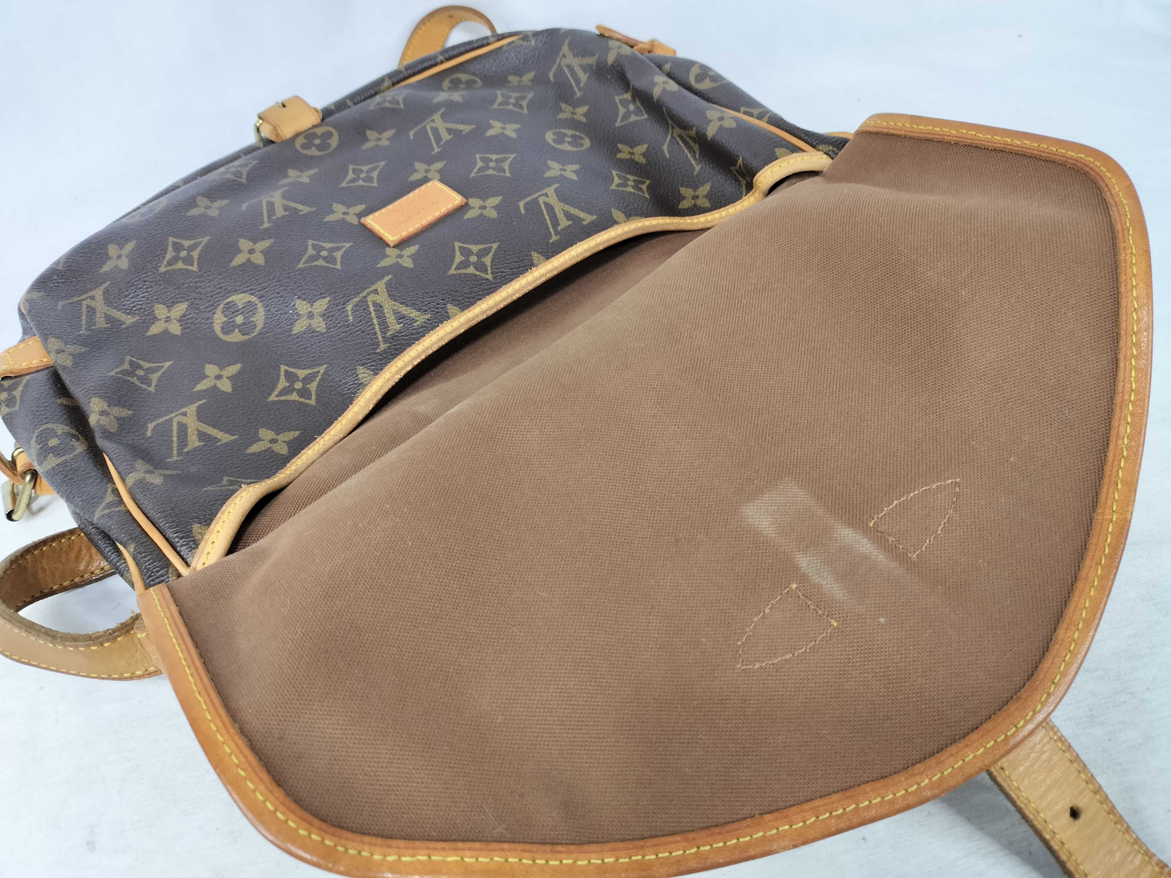 Monogram Saumur Bag Shoulder Bag — view 8