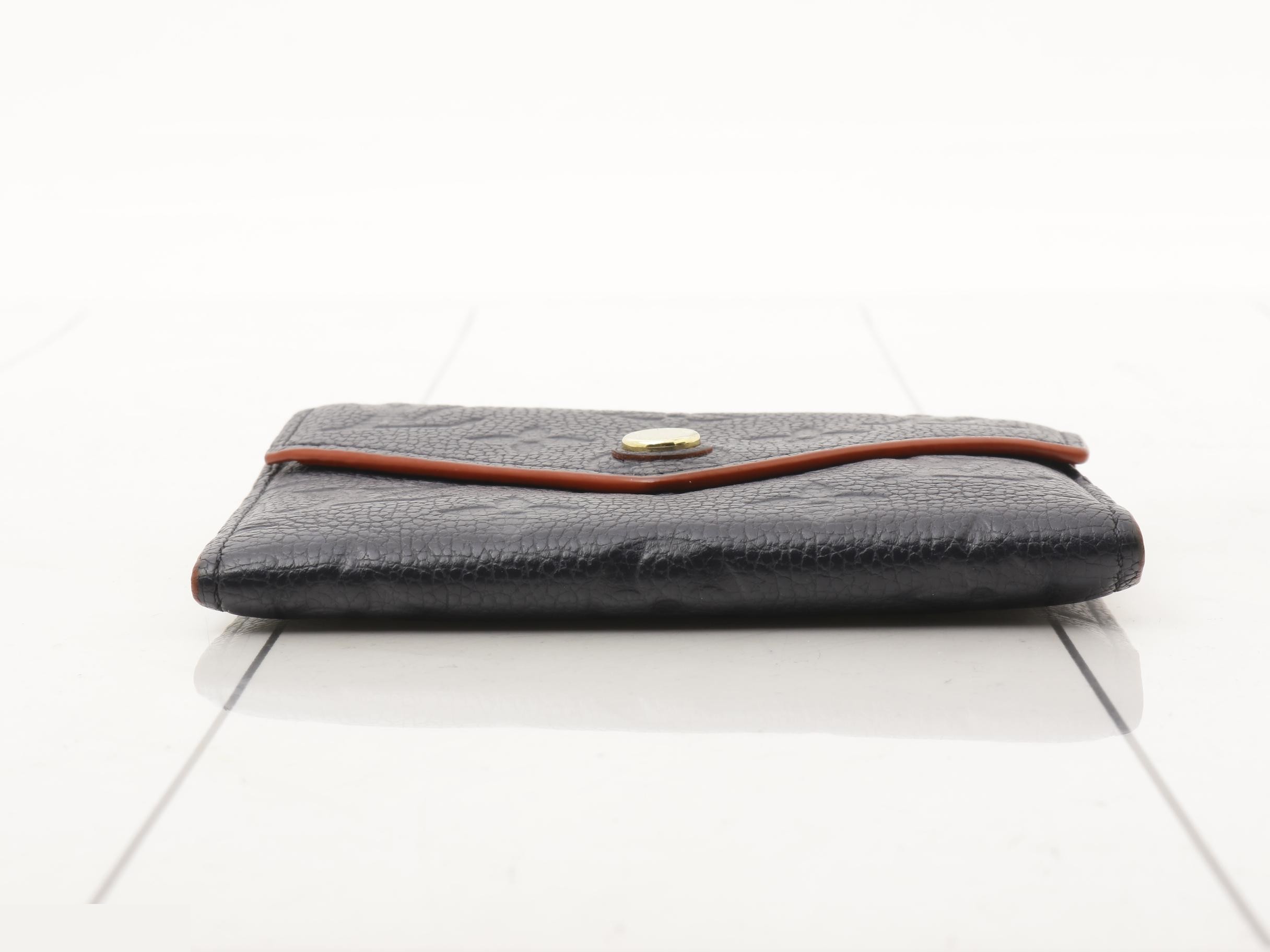 M64577 Portefeuille Victorine Navy — view 3