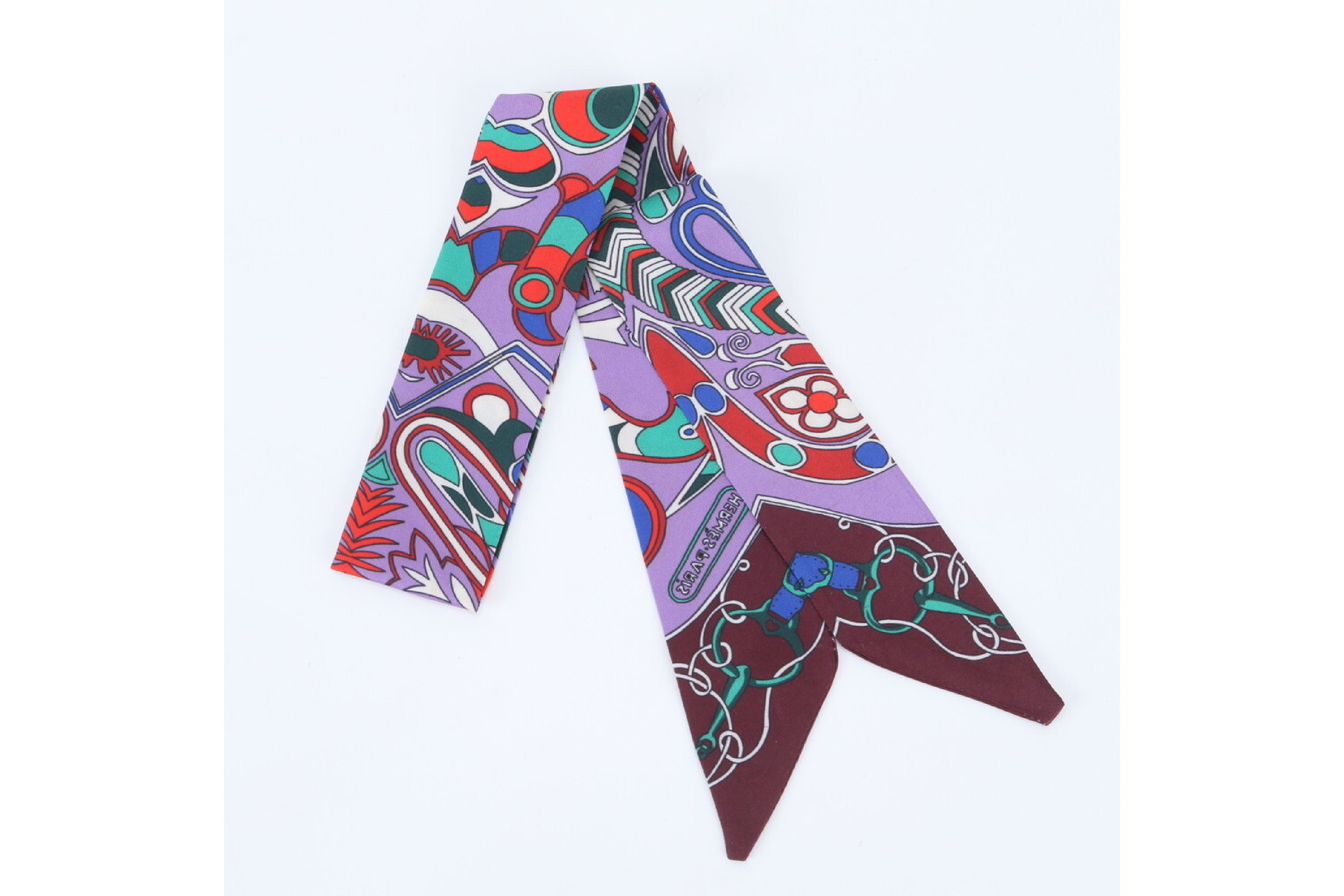 Twilly Folklore Scarf Silk Other Accessories — view 2