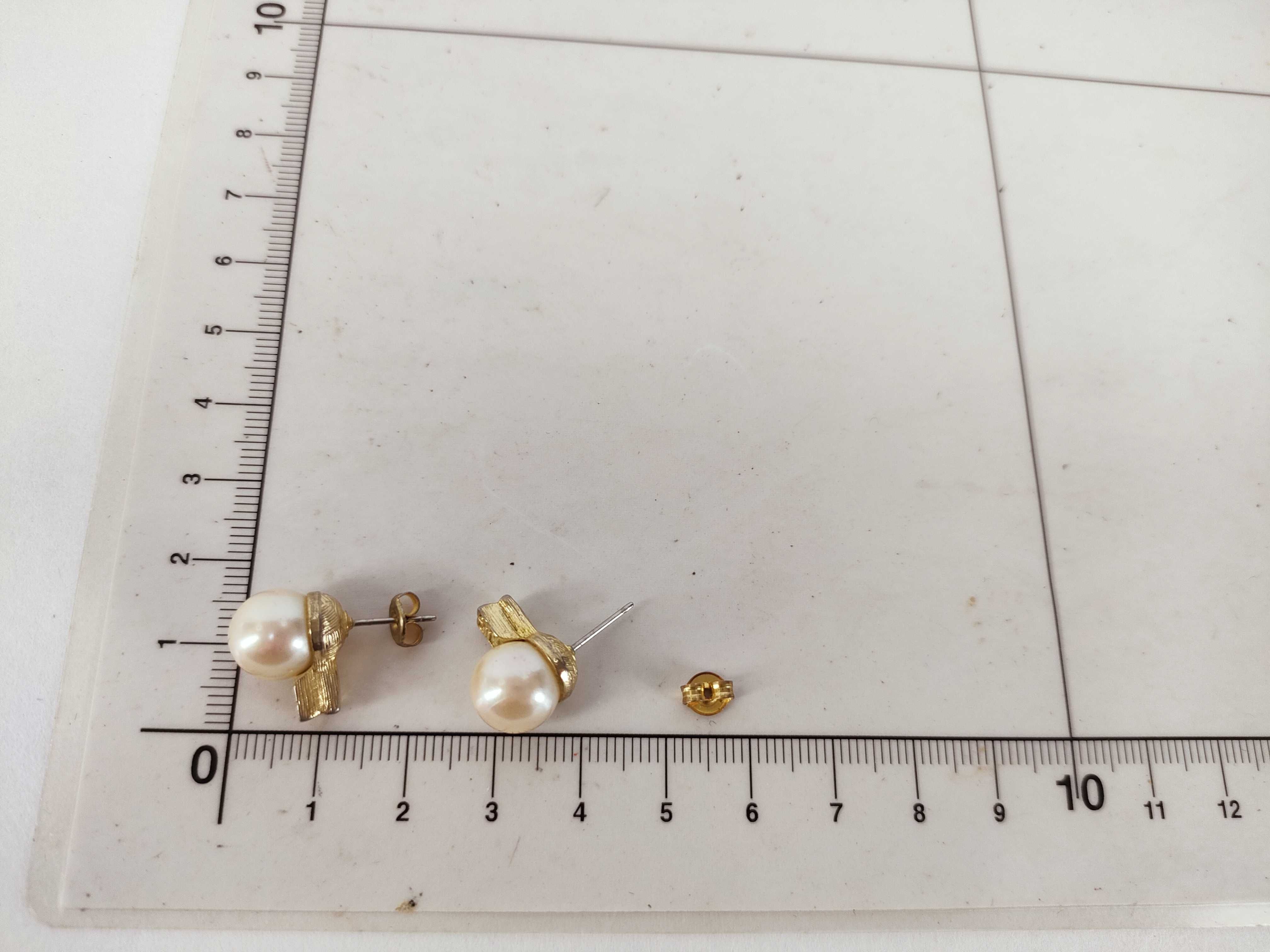 pearl earrings — view 10