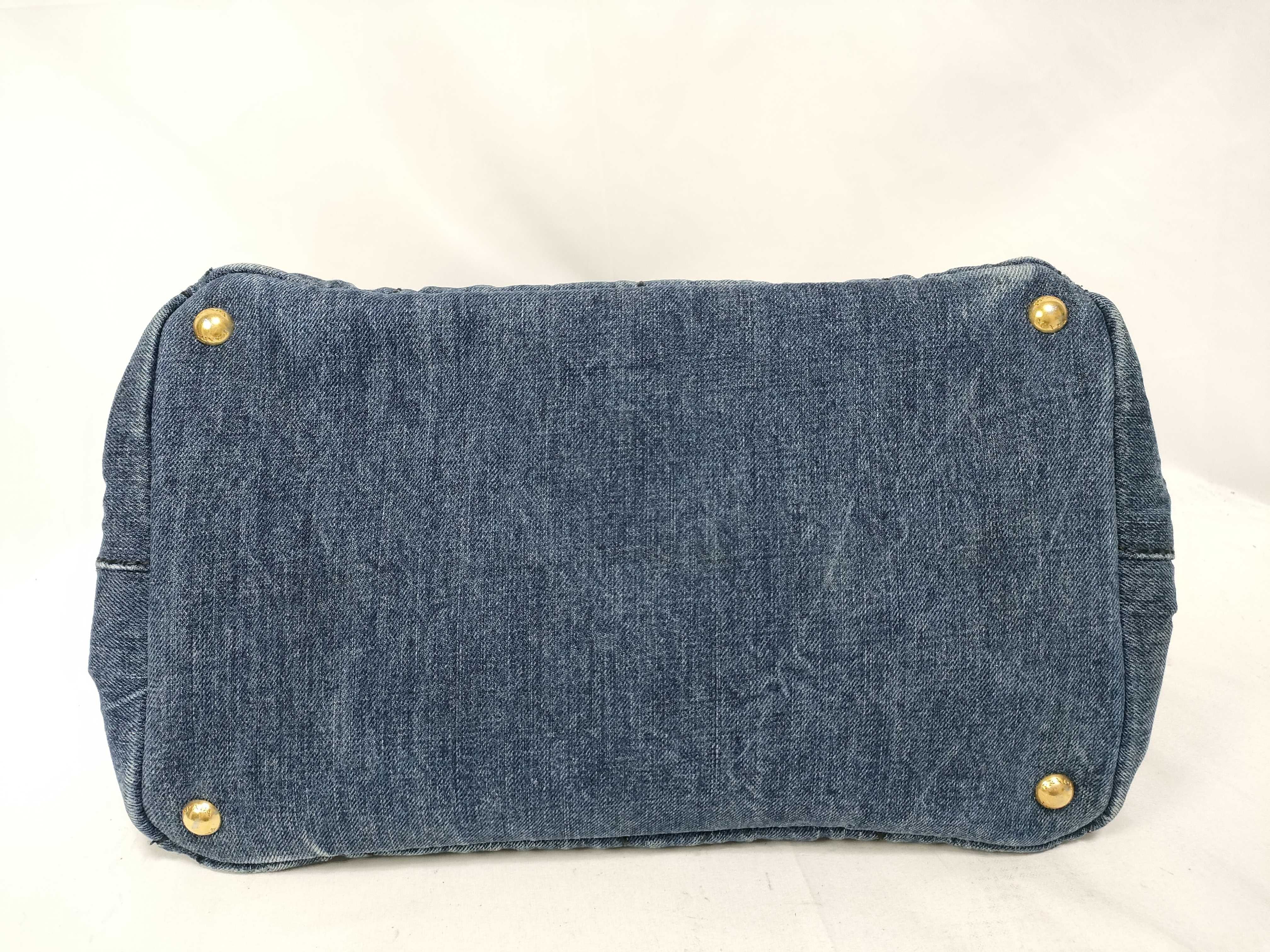 Canapa Denim Tote Bag — view 3