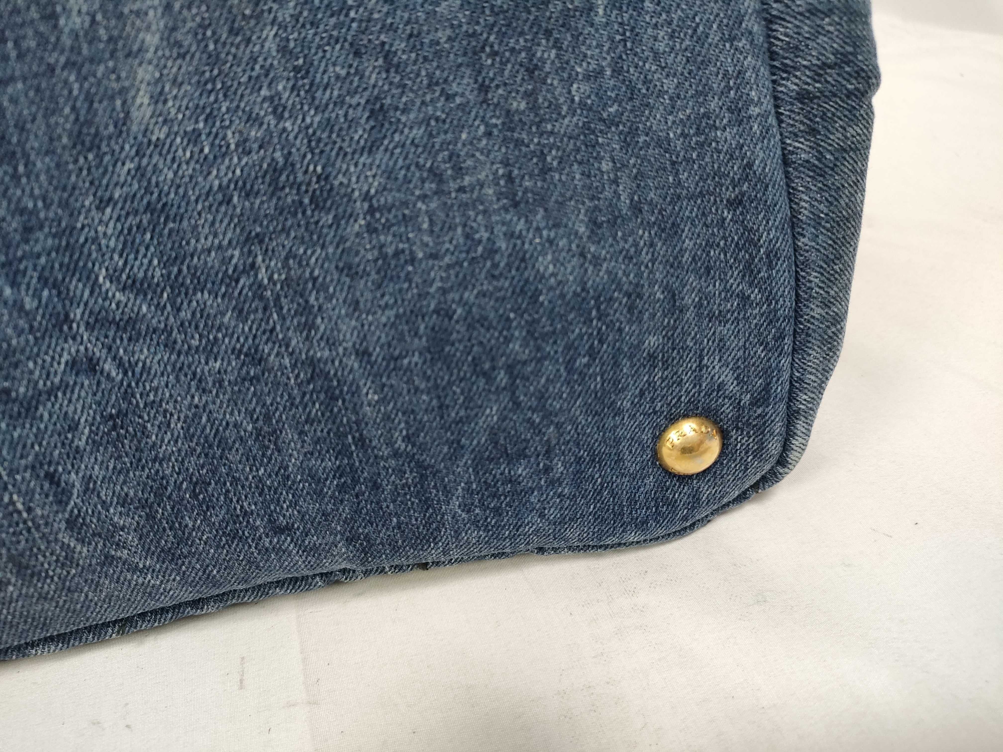 Canapa Denim Tote Bag — view 4