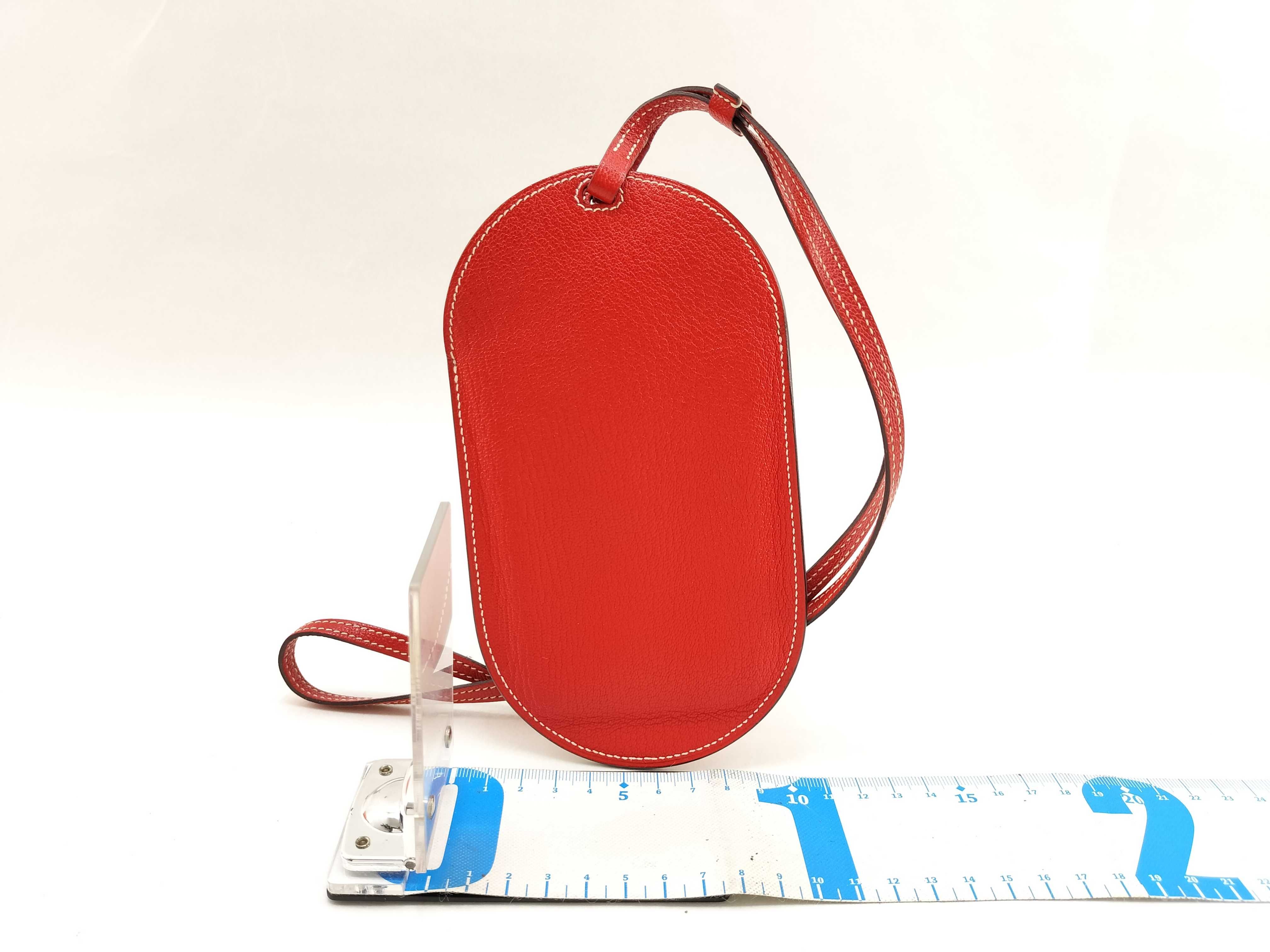 In the Loop To Go PM D Rouge Tomato Chevre Shoulder Bag — view 2