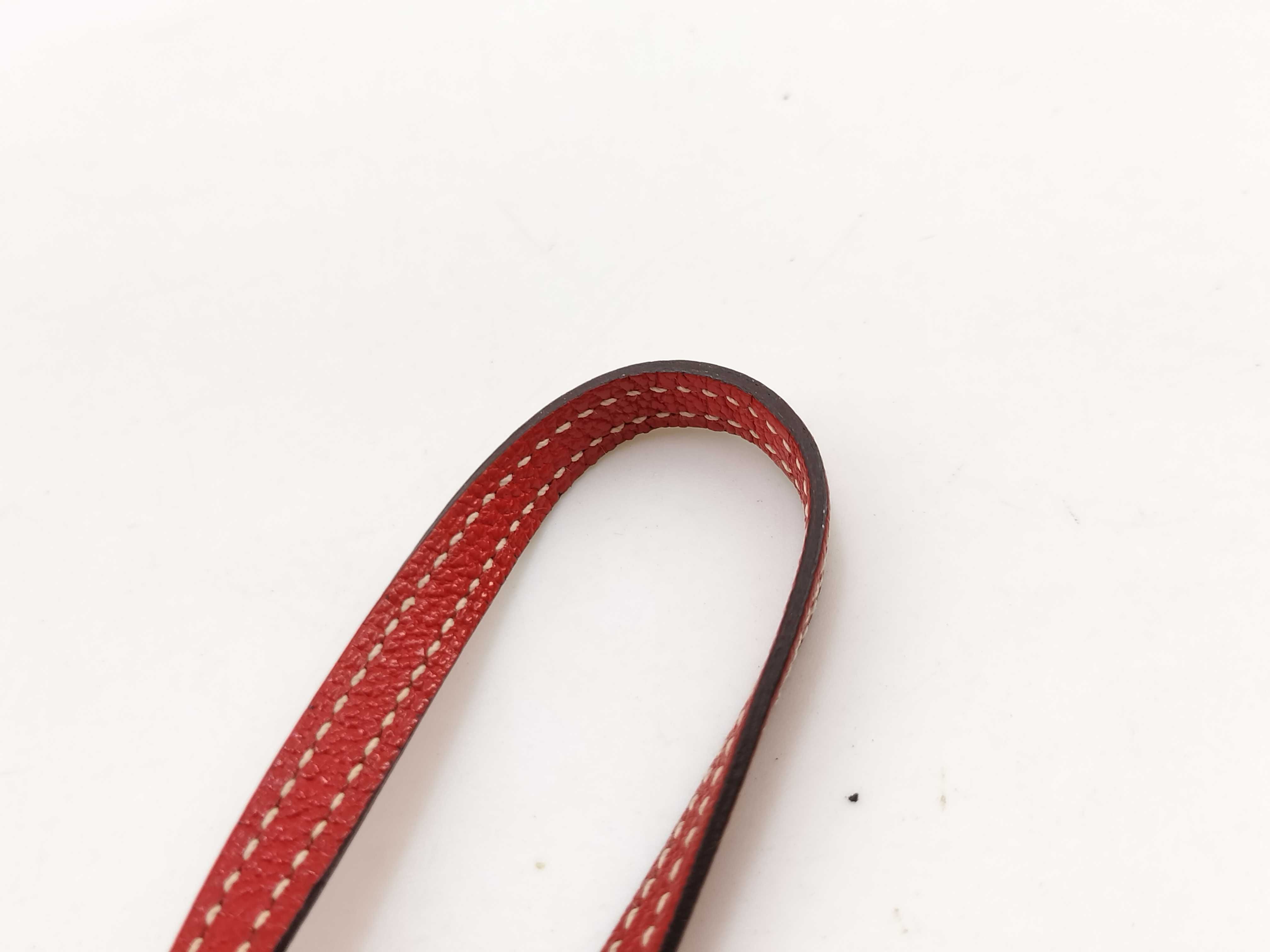 In the Loop To Go PM D Rouge Tomato Chevre Shoulder Bag — view 5