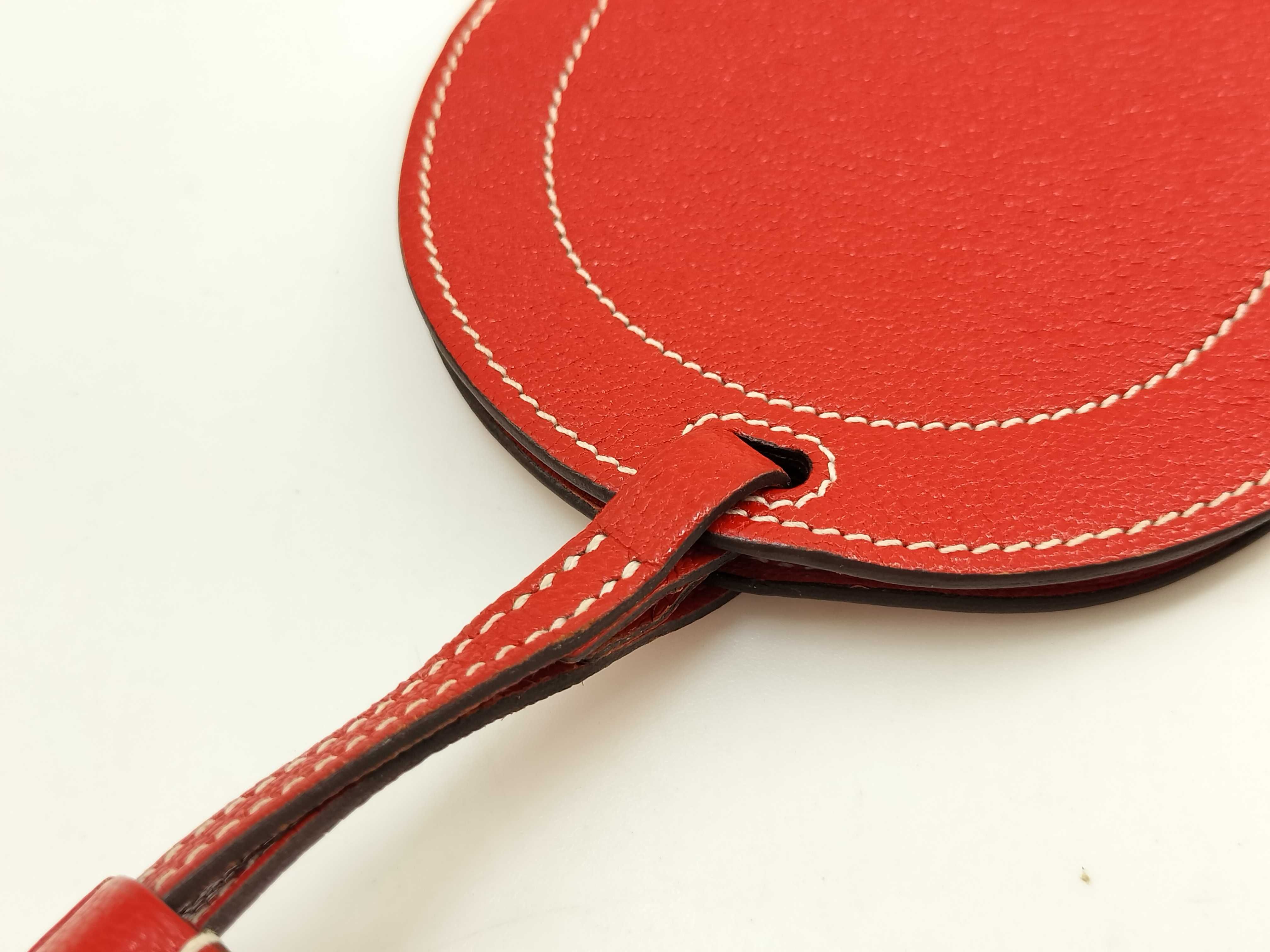 In the Loop To Go PM D Rouge Tomato Chevre Shoulder Bag — view 7