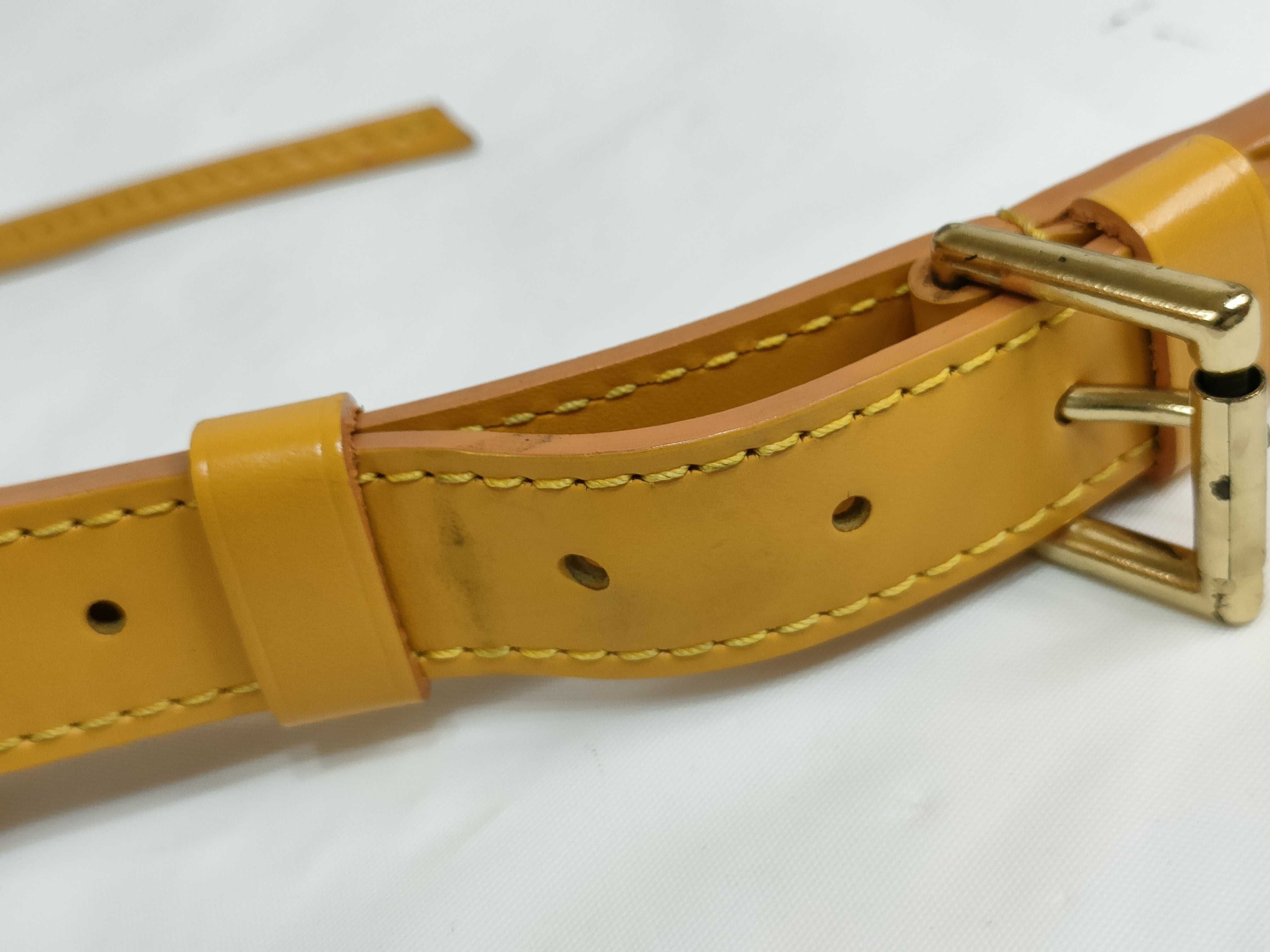 Epi Leather Petit Noé Yellow Shoulder Bag — view 5