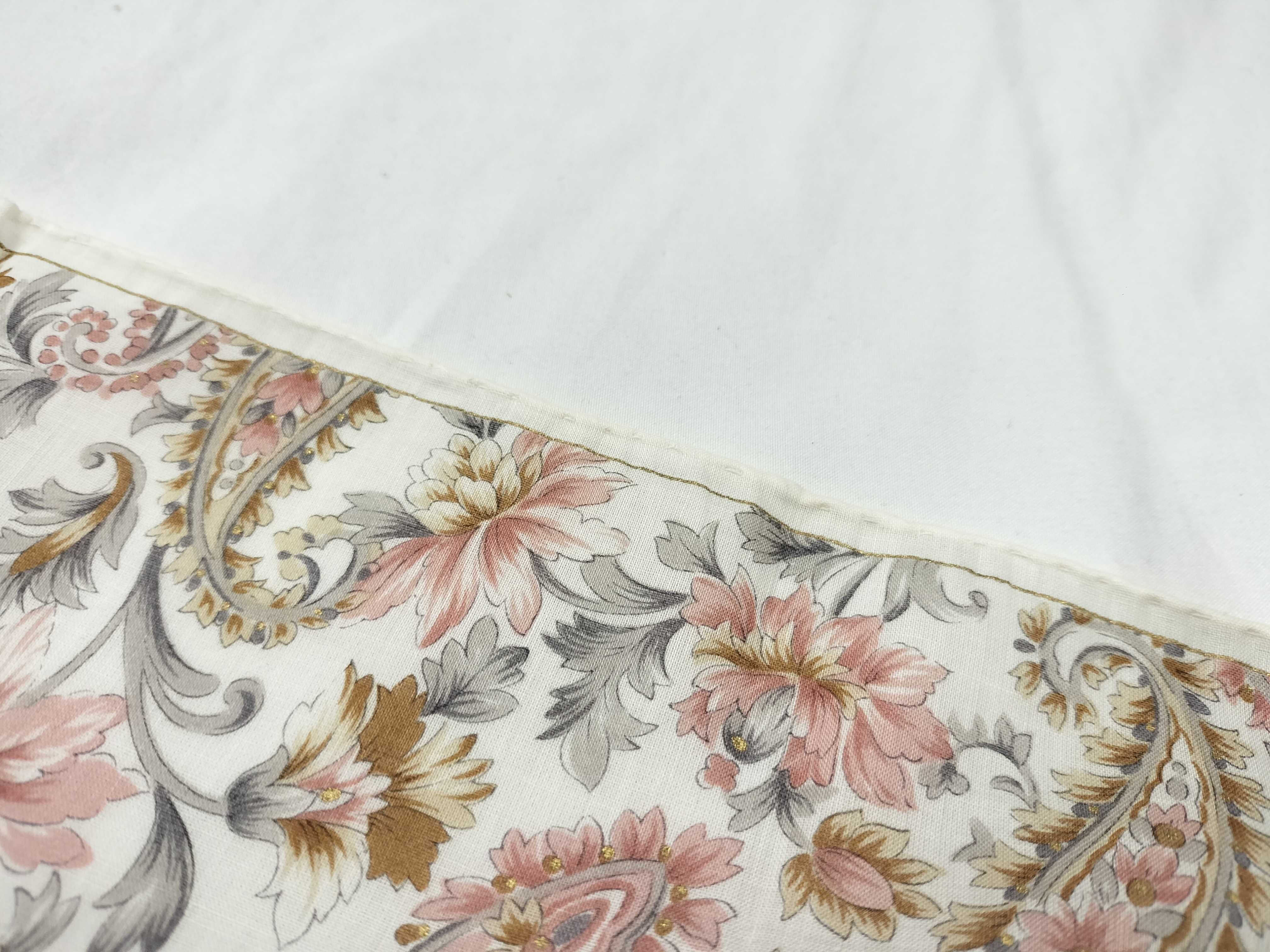 handkerchief/scarf with sticker, paisley pattern, floral design, and other accessories. — view 5