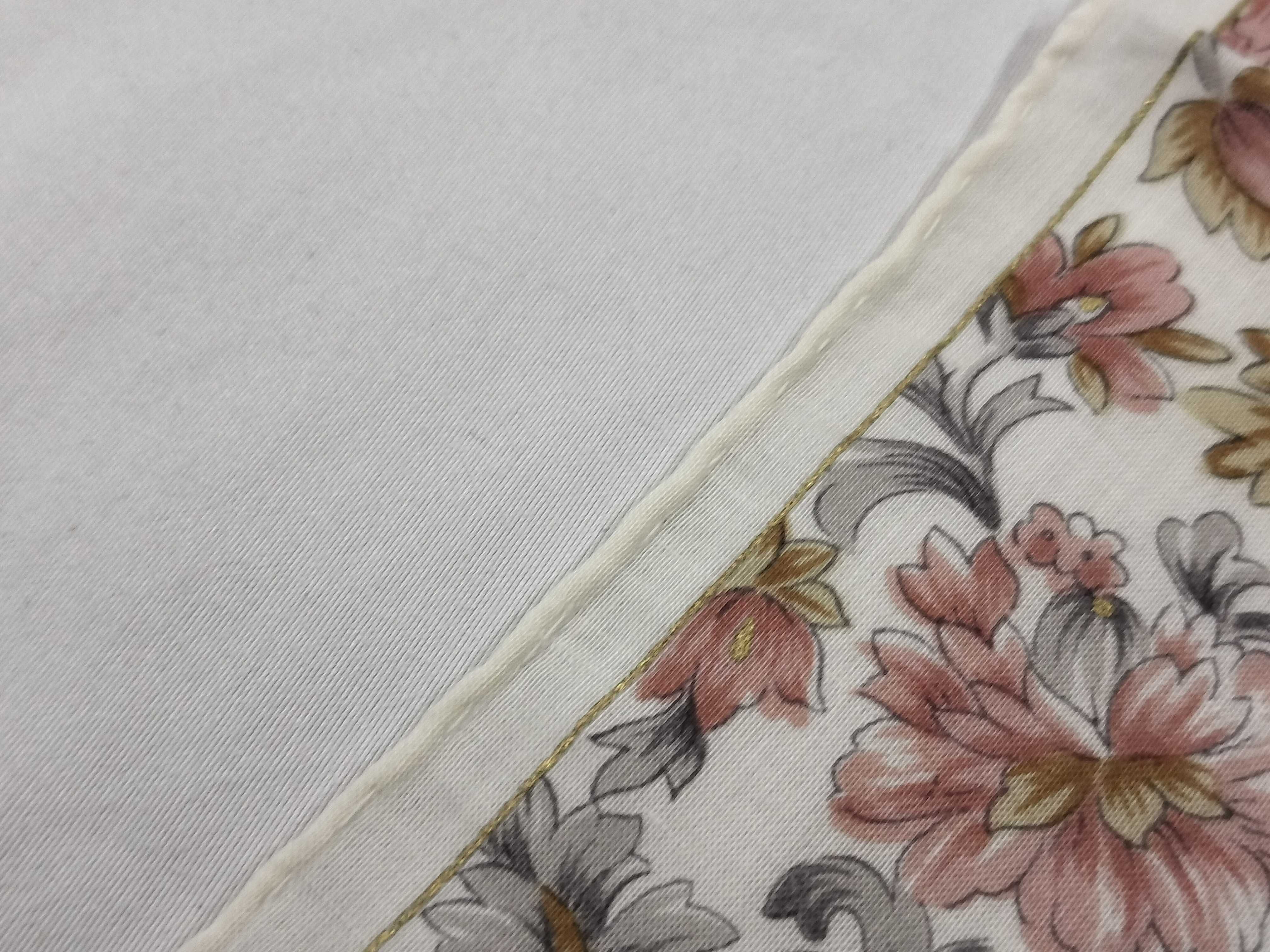 handkerchief/scarf with sticker, paisley pattern, floral design, and other accessories. — view 6