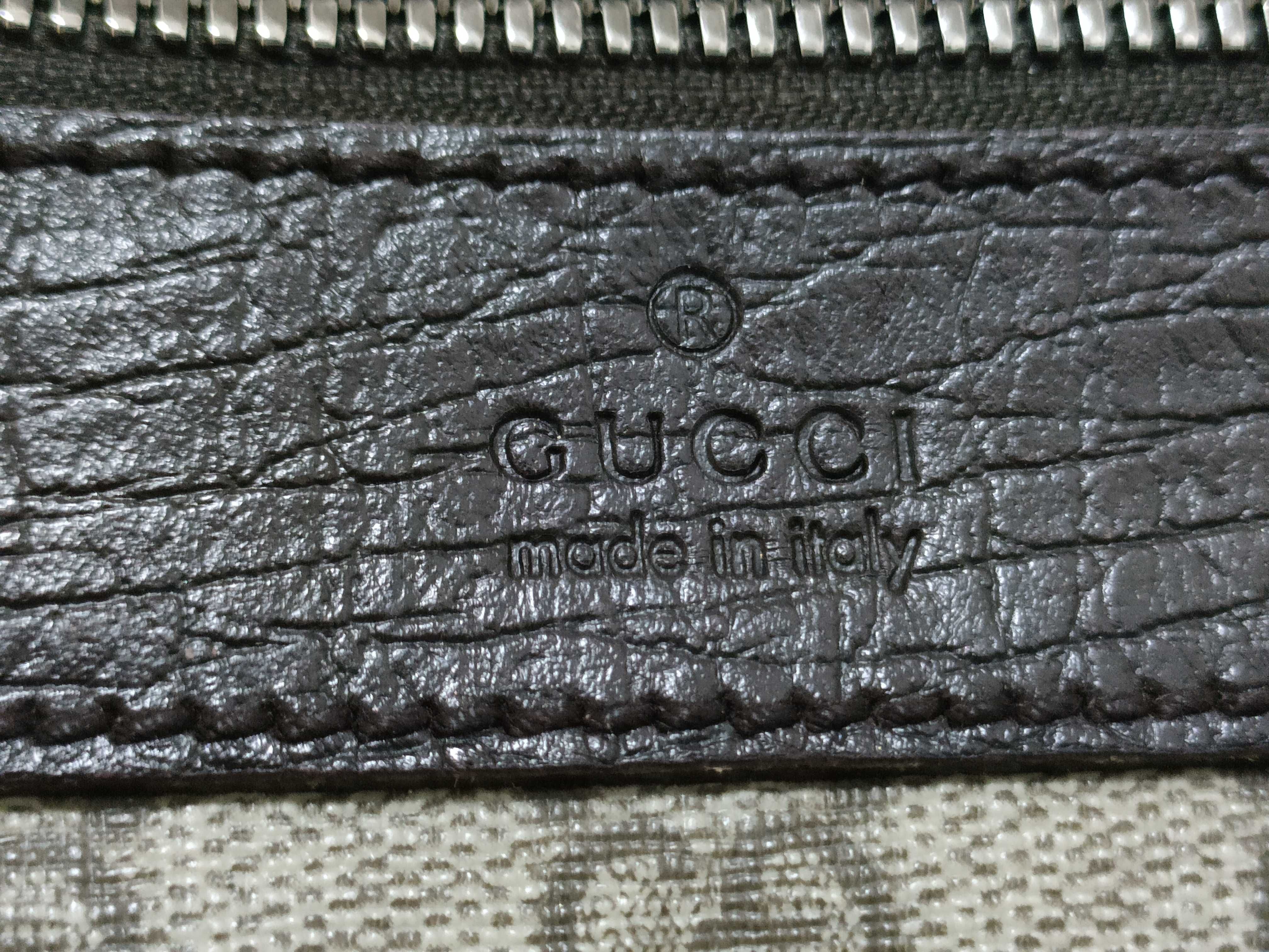 GG Supreme Shoulder Bag, 92560, PVC Leather, Brown. — view 15