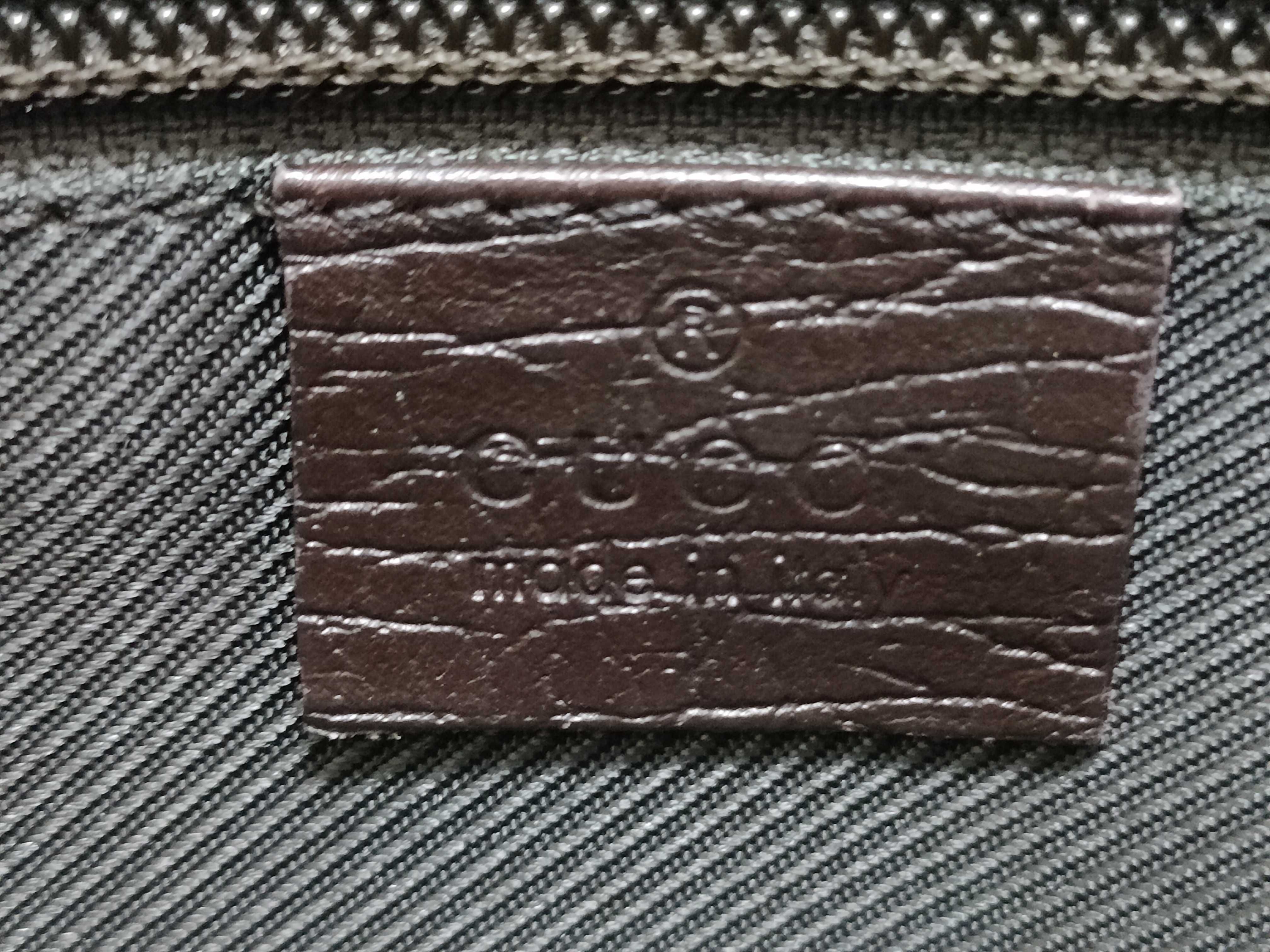 GG Supreme Shoulder Bag, 92560, PVC Leather, Brown. — view 10