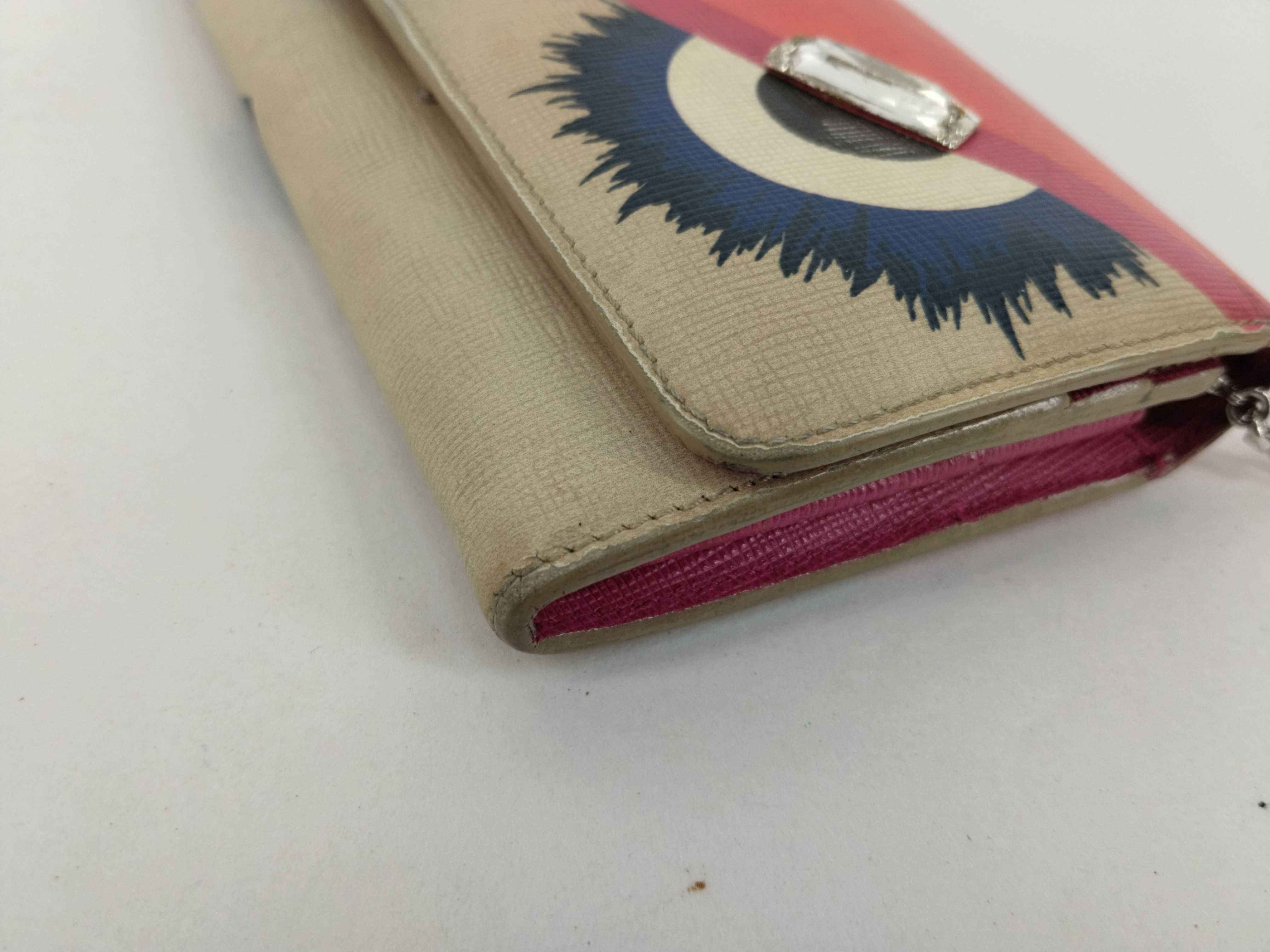 Leather Monster Chain Wallet Long Wallet — view 3