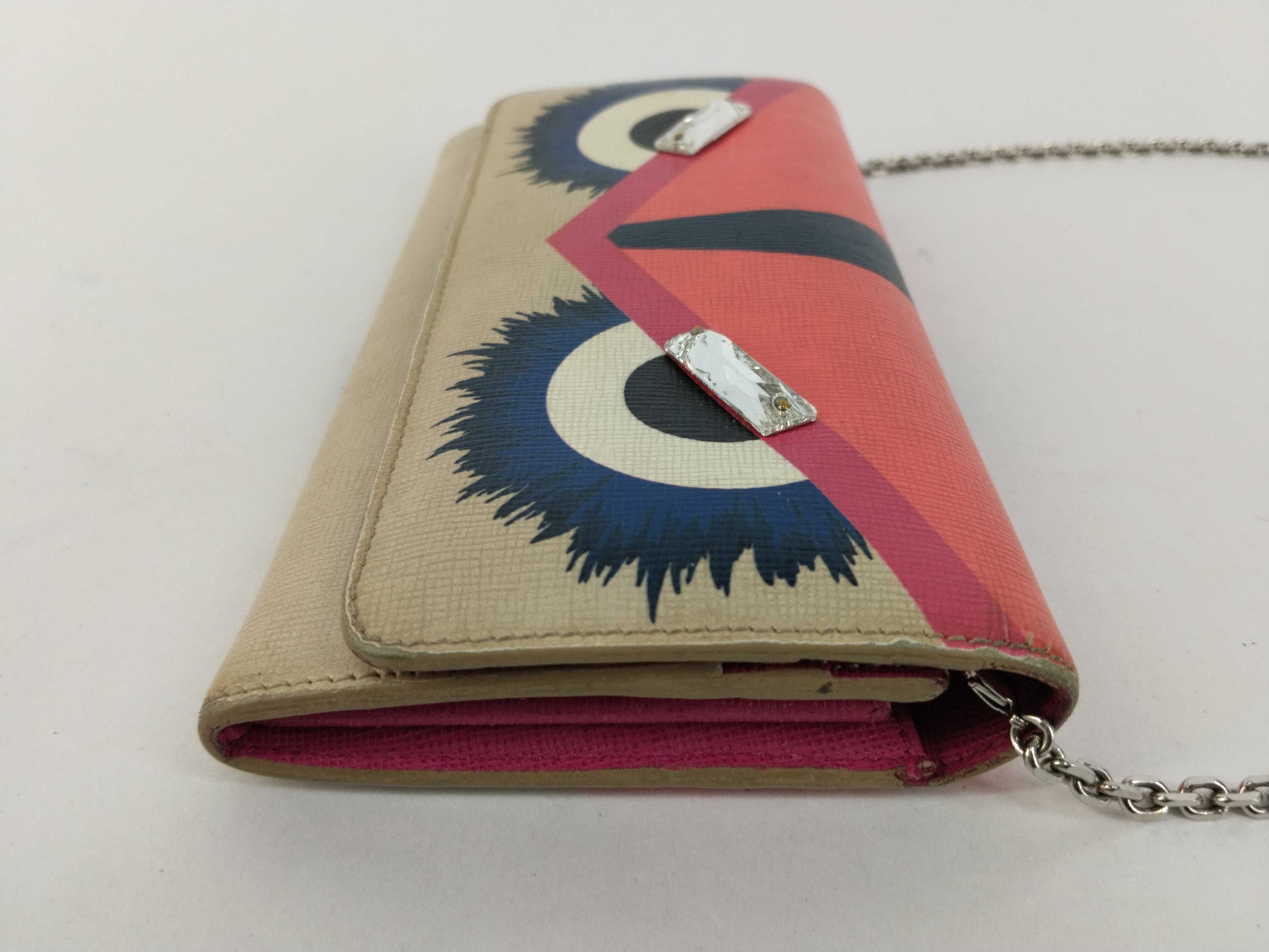 Leather Monster Chain Wallet Long Wallet — view 4