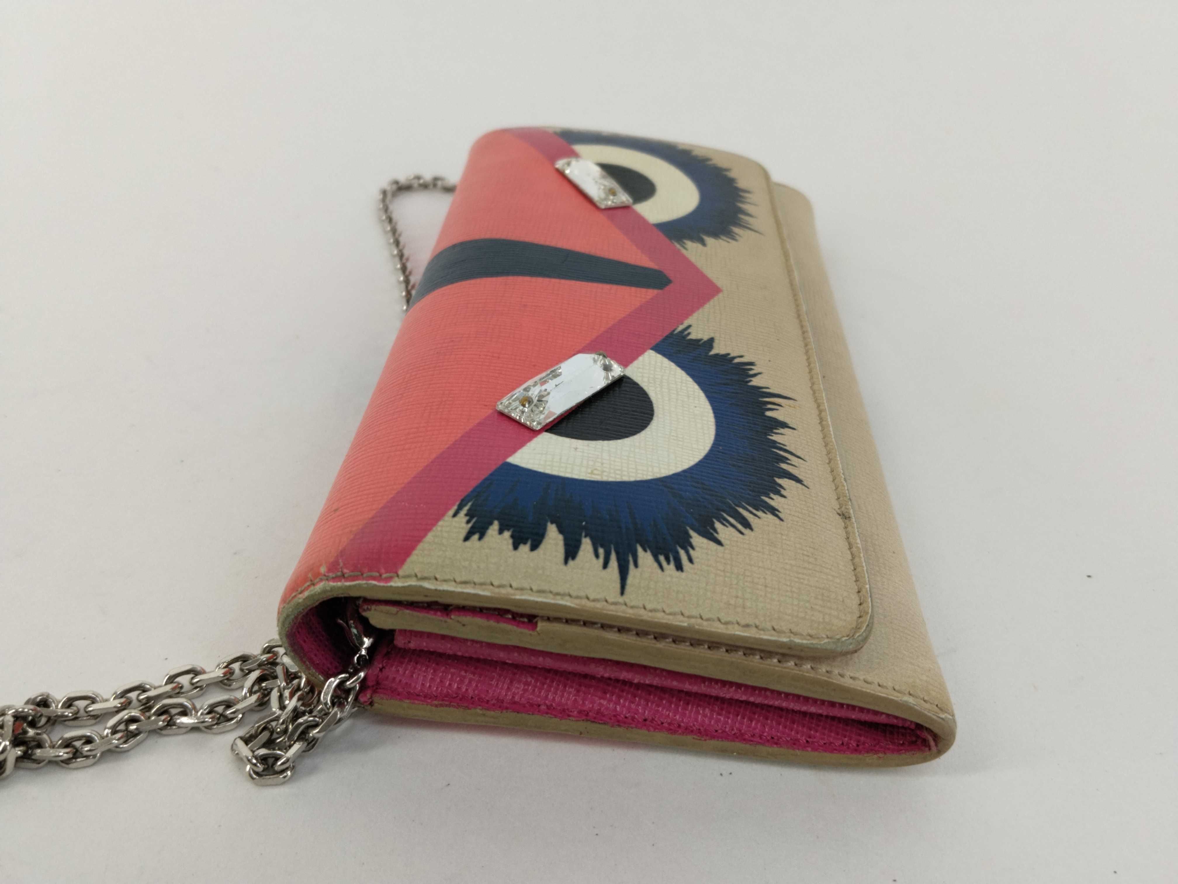 Leather Monster Chain Wallet Long Wallet — view 6