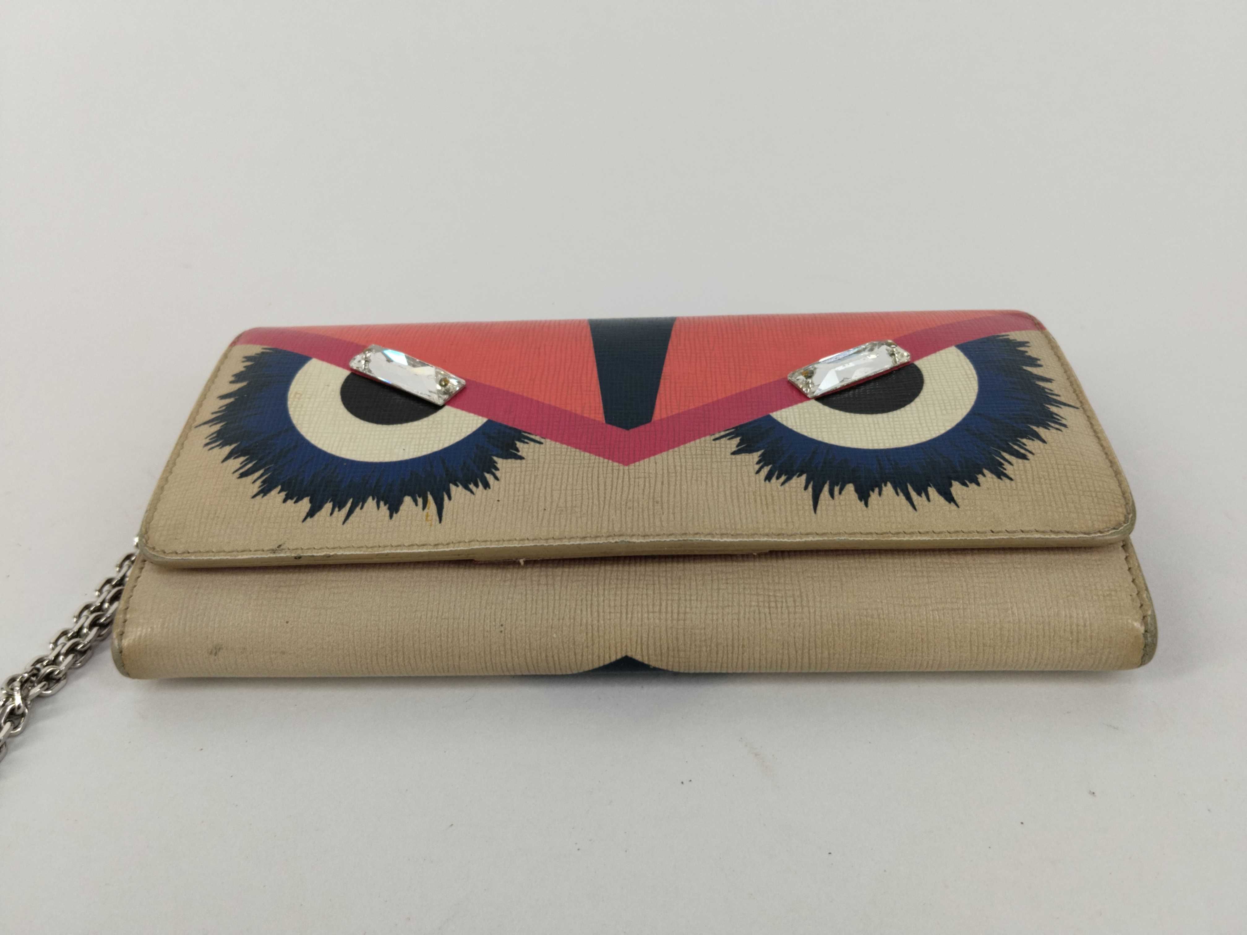 Leather Monster Chain Wallet Long Wallet — view 7