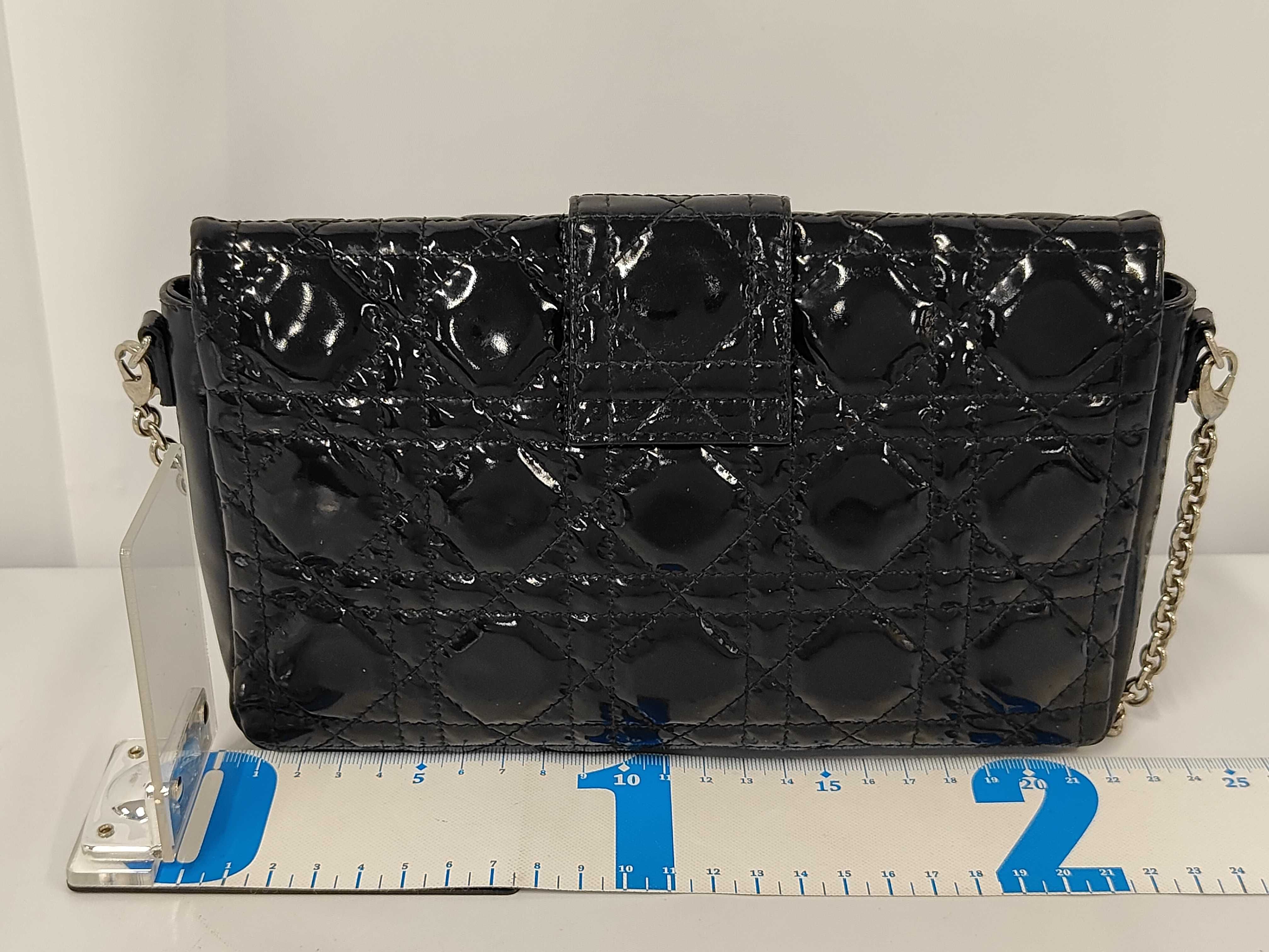 New Rock Chain Wallet Patent Shoulder Bag — view 2