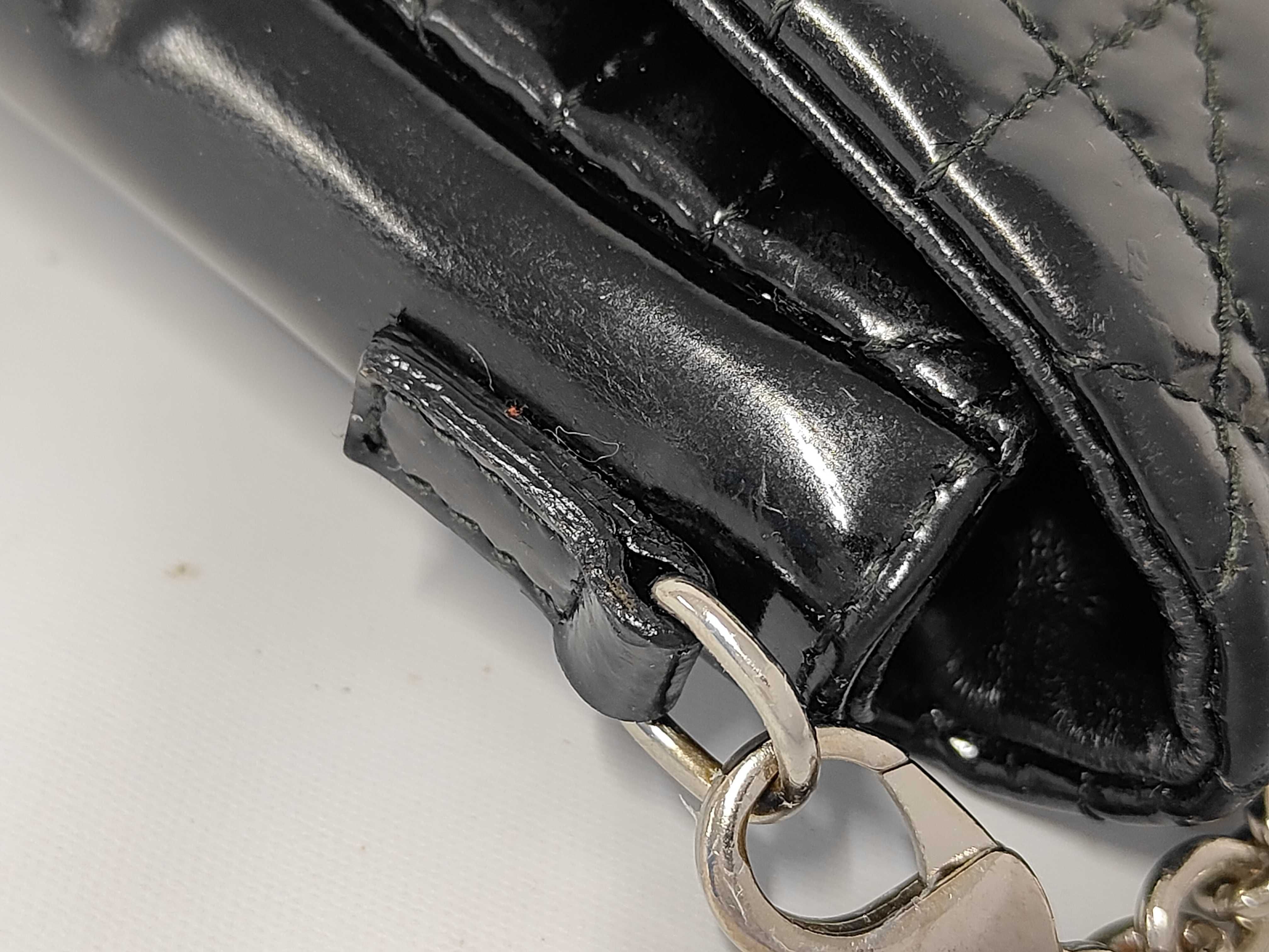 New Rock Chain Wallet Patent Shoulder Bag — view 5