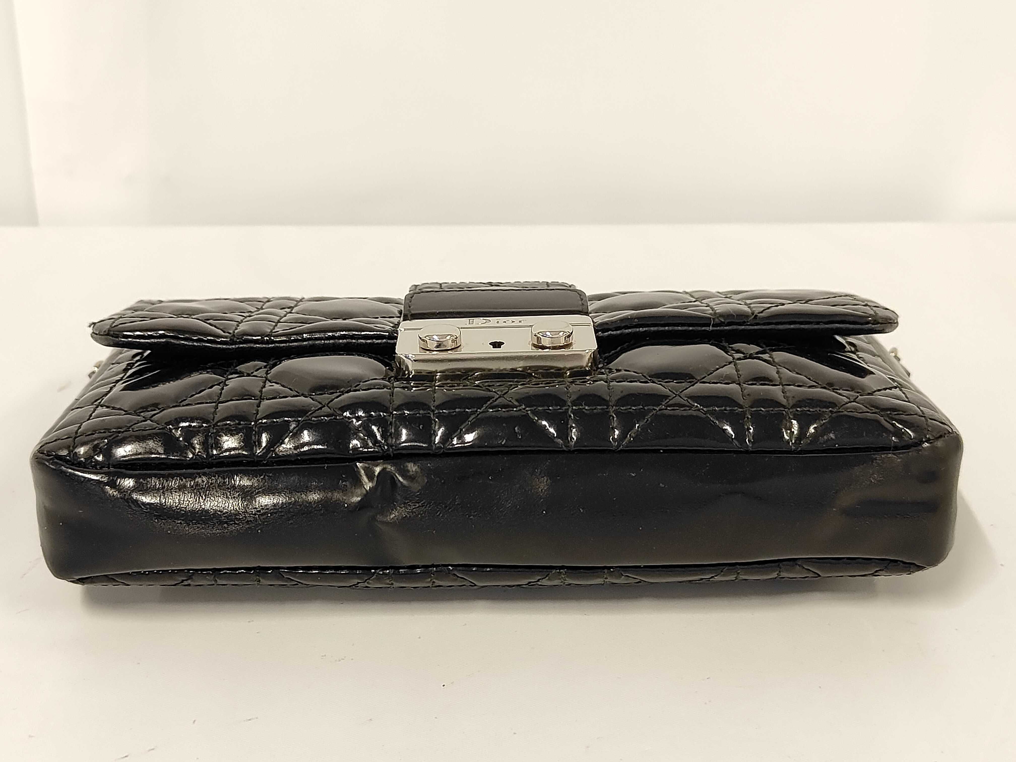 New Rock Chain Wallet Patent Shoulder Bag — view 7