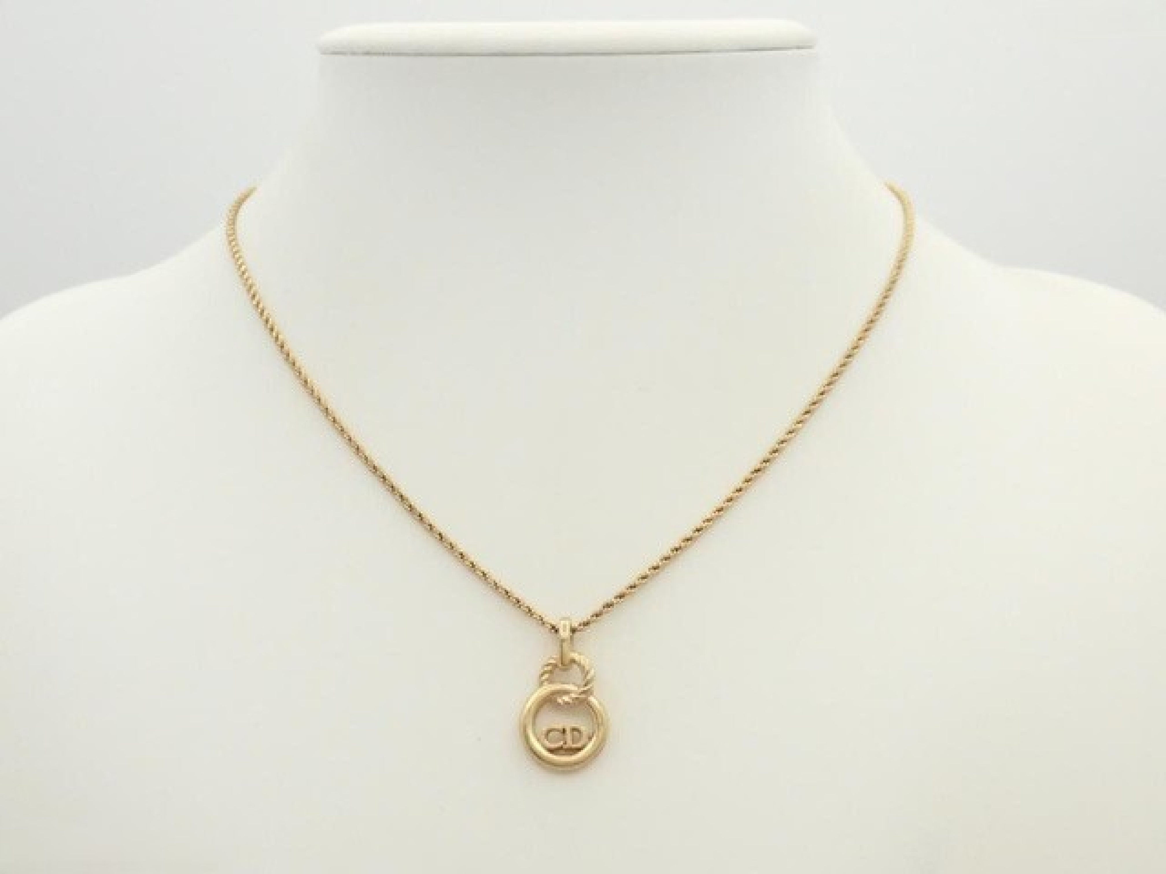 Christian necklace, chain approximately 43cm. — view 2