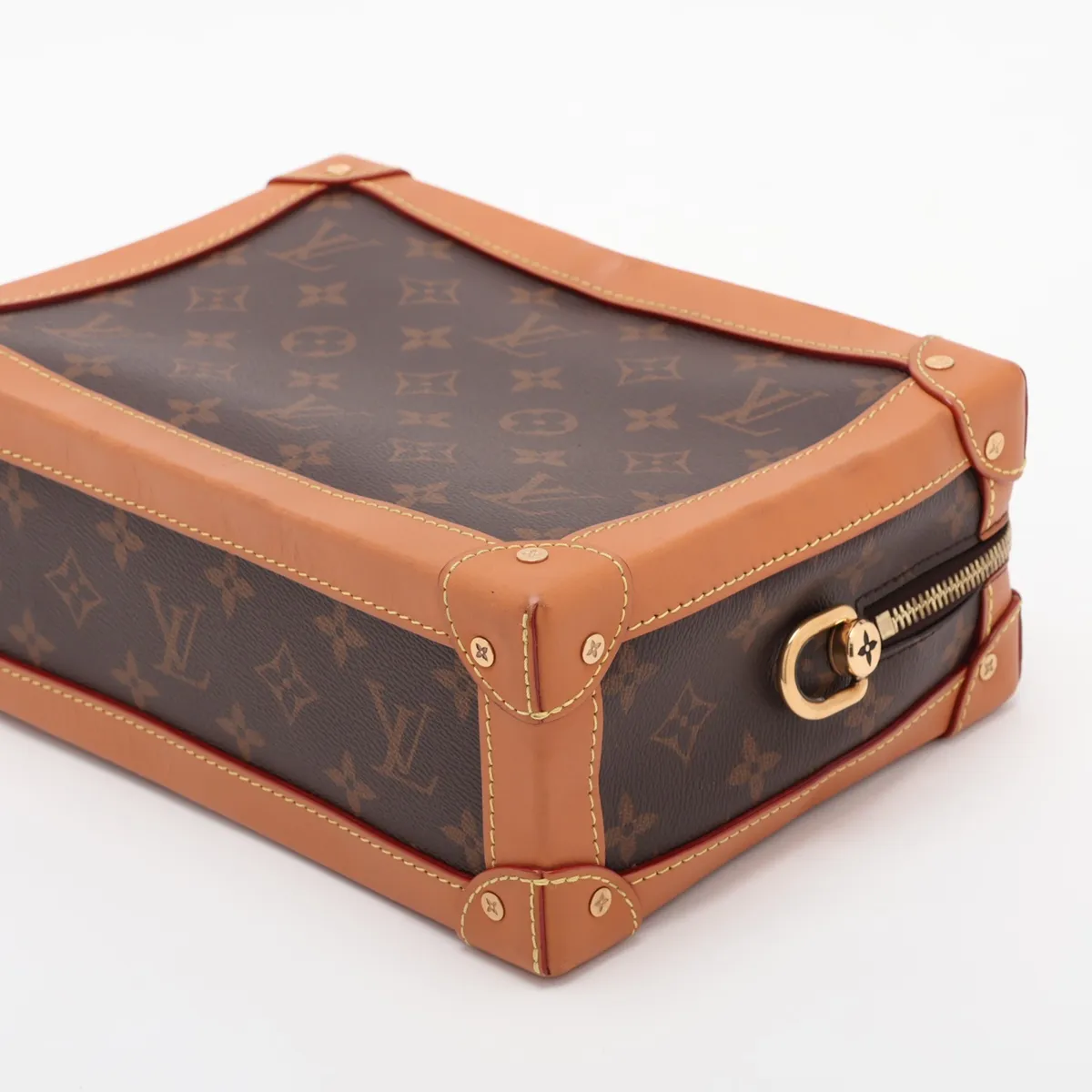 Monogram Soft Trunk M44660 AR3189 Brown (RFID detected) — view 3