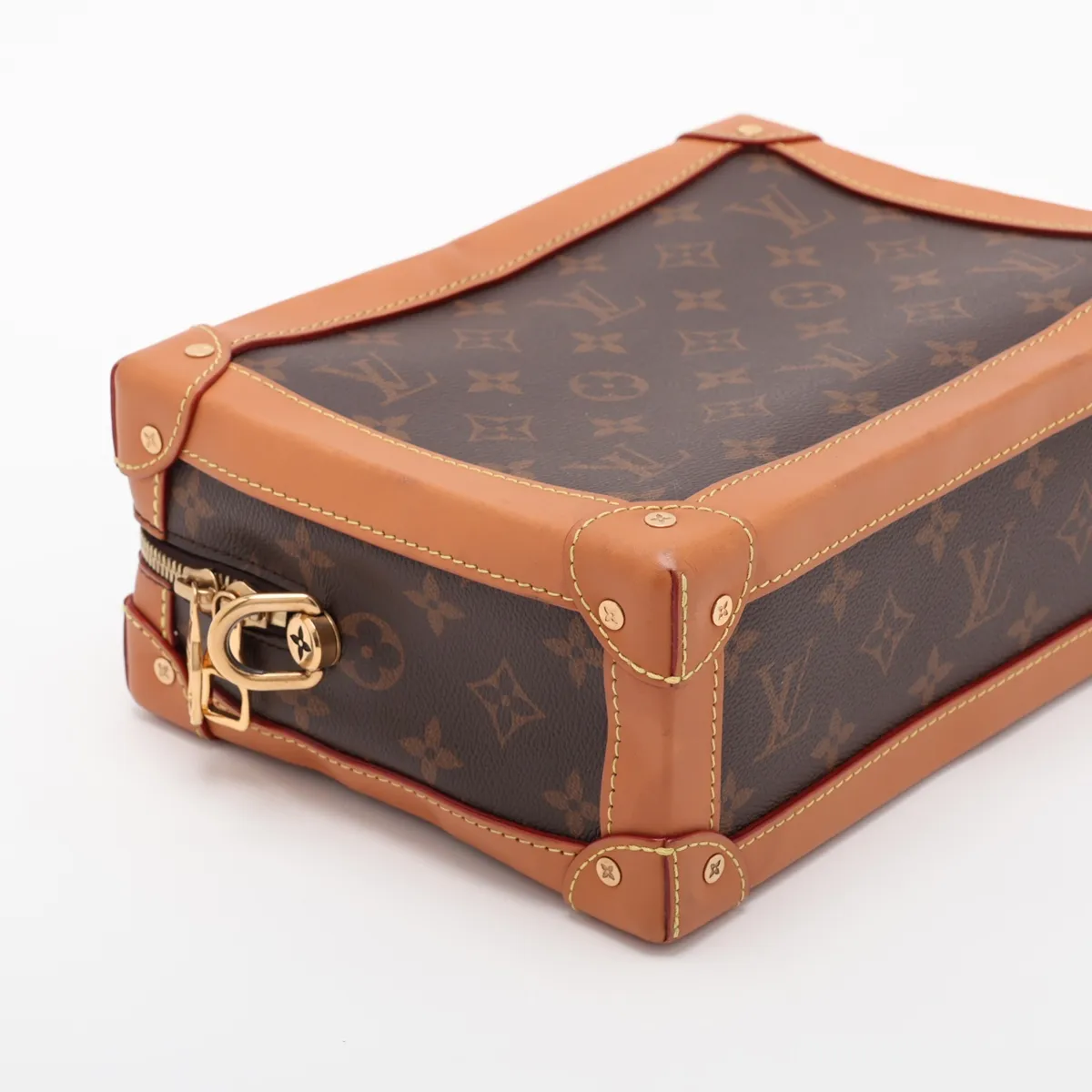 Monogram Soft Trunk M44660 AR3189 Brown (RFID detected) — view 4