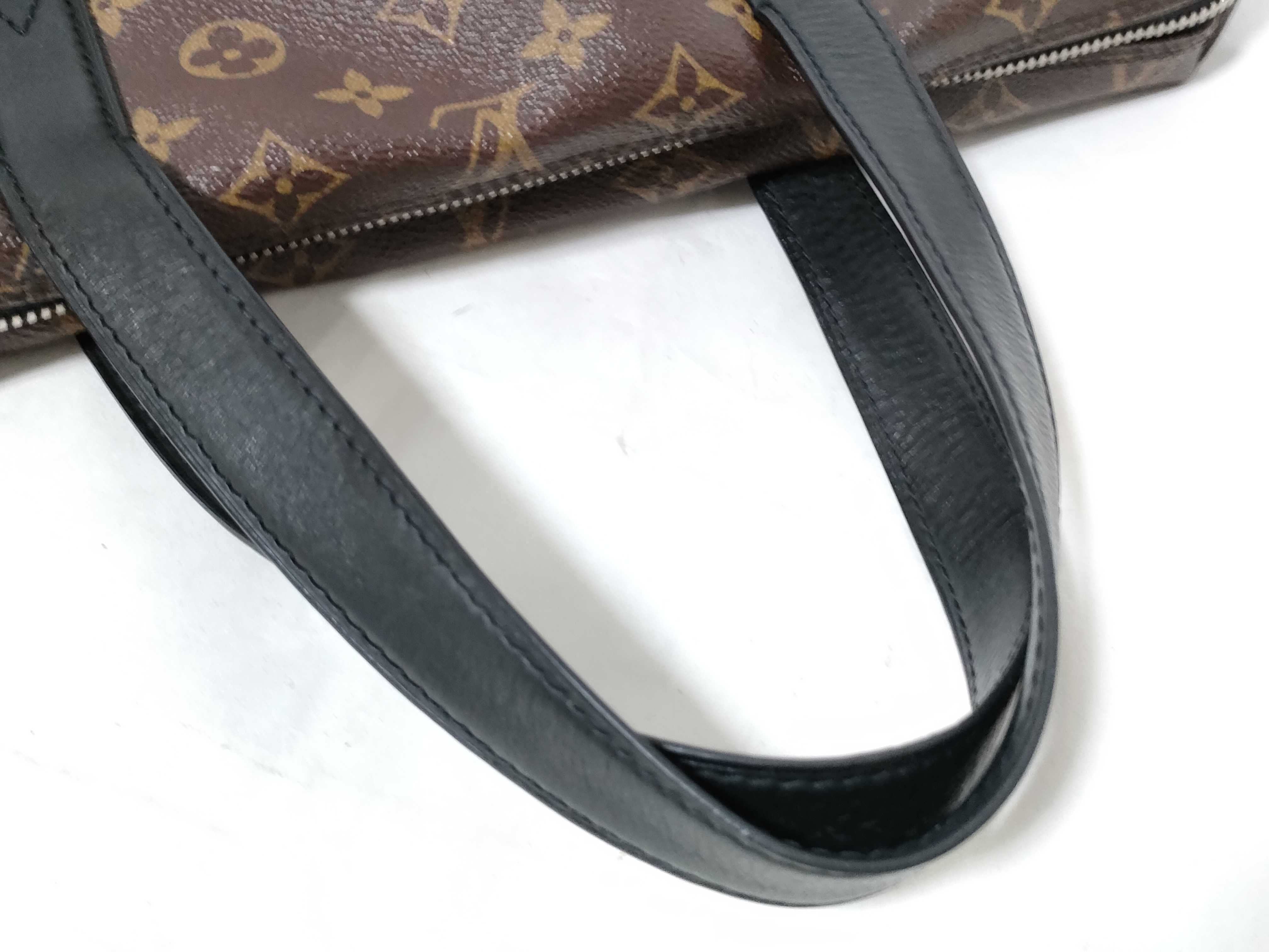 Monogram Bag LV M56708 Monogram Macassar Davis Brown Strap Handbag — view 3