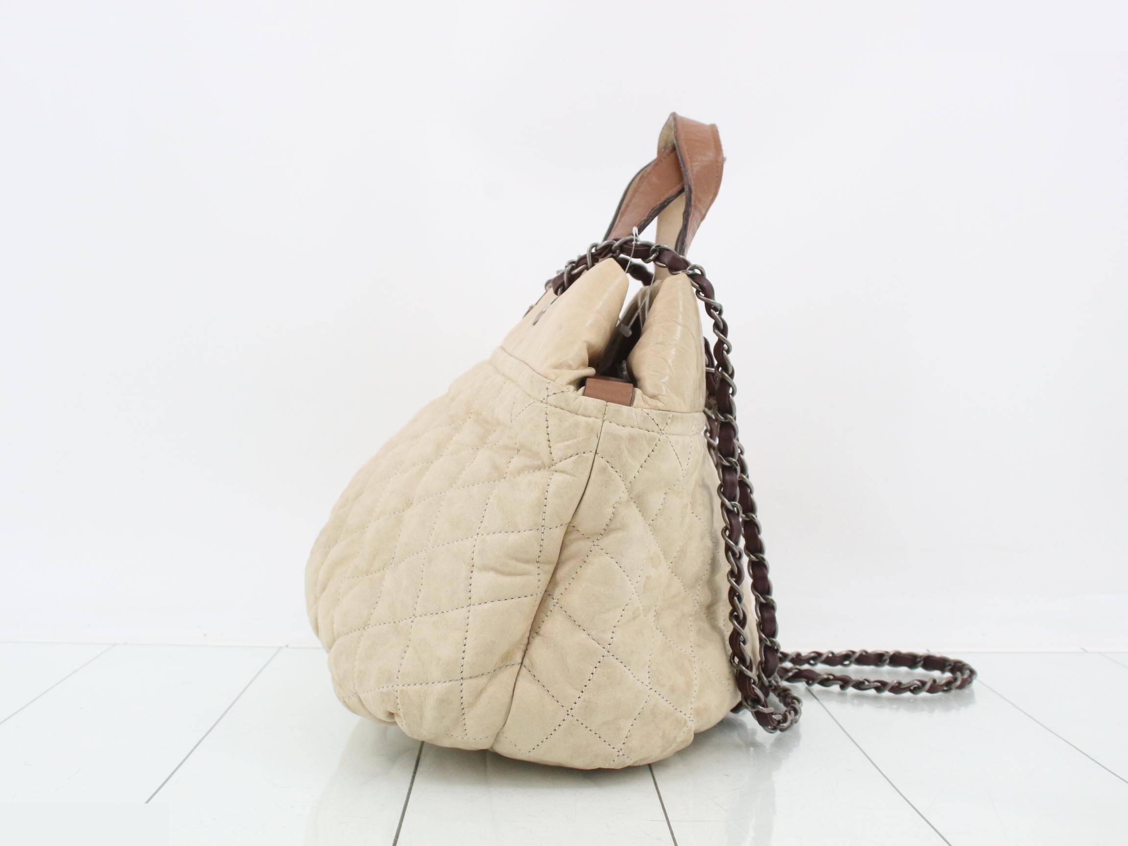 In the Mix Matelassé 2-Way Handbag with Double Chain Shoulder Strap — view 3