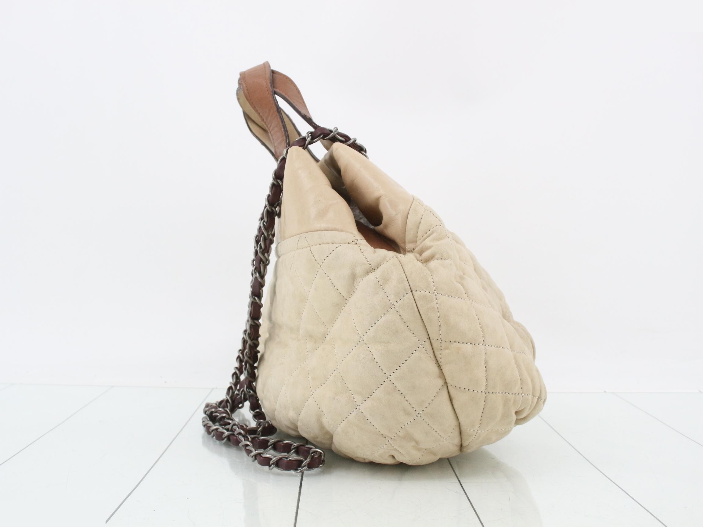 In the Mix Matelassé 2-Way Handbag with Double Chain Shoulder Strap — view 4