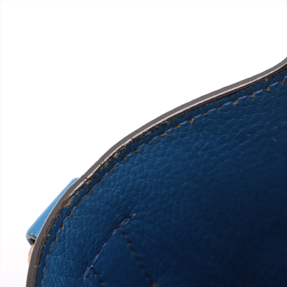 Luggage Nano Shopper Leather 2WAY Handbag Blue — view 12