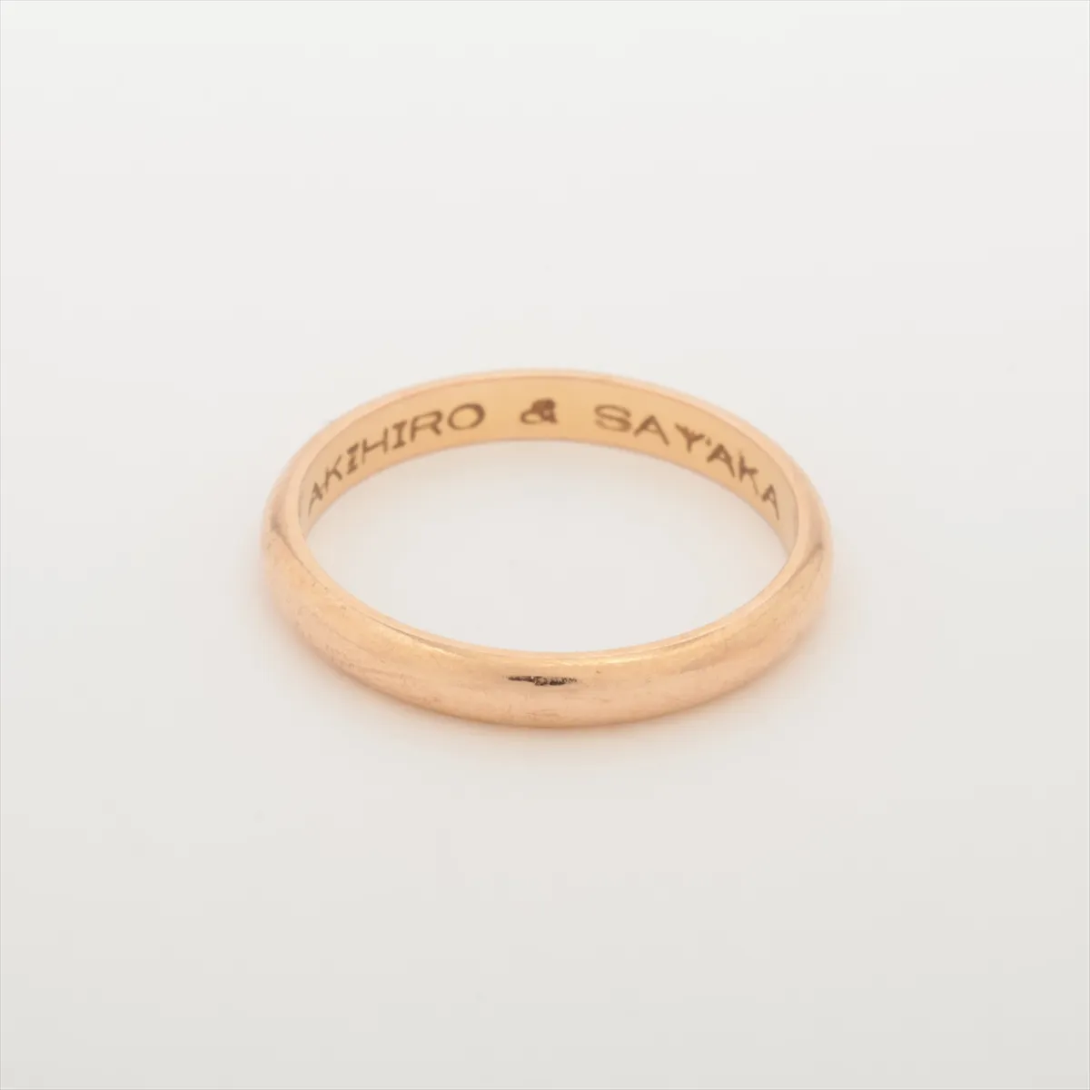 Wedding Ring 750 (PG) 2.2g 50 Name AUL922 — view 2