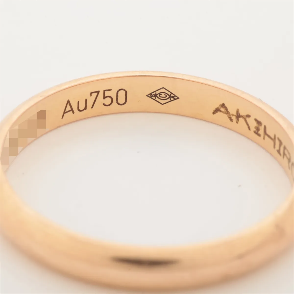 Wedding Ring 750 (PG) 2.2g 50 Name AUL922 — view 4