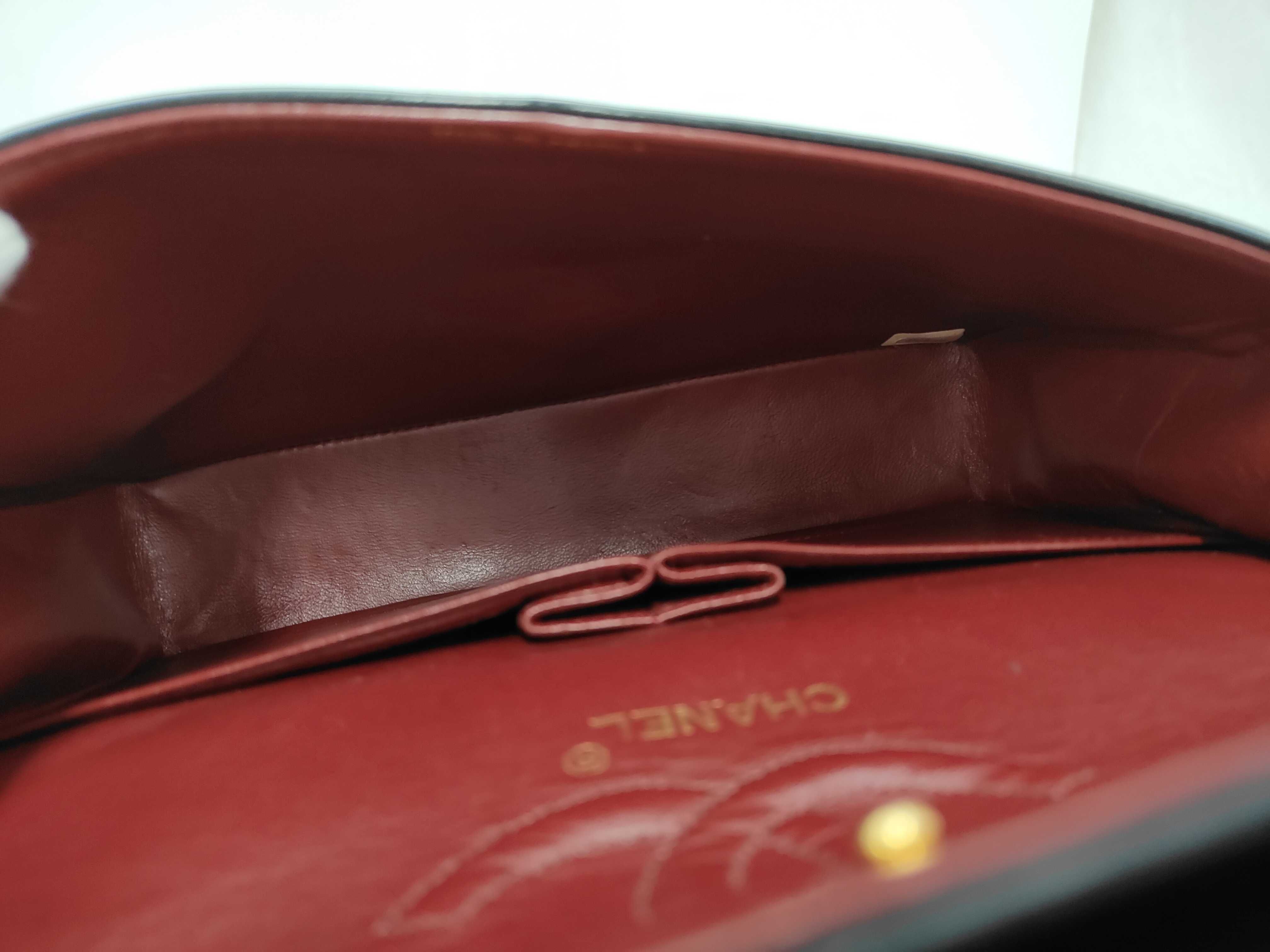 Matelassé 25 Double Flap Double Chain Lambskin Shoulder Bag — view 9