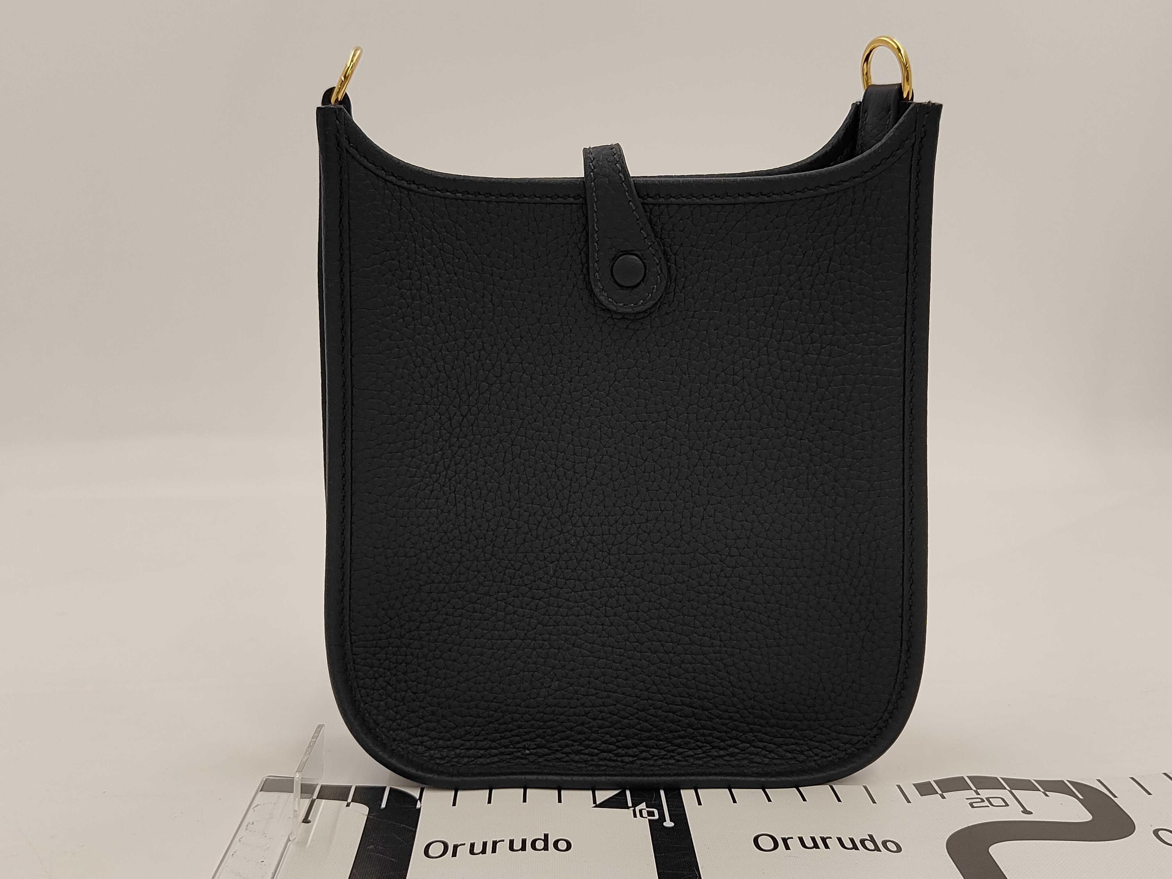 Evelyne TPM Black with Gold Hardware, K Stamp, 2025 Model, Shoulder Bag — view 2