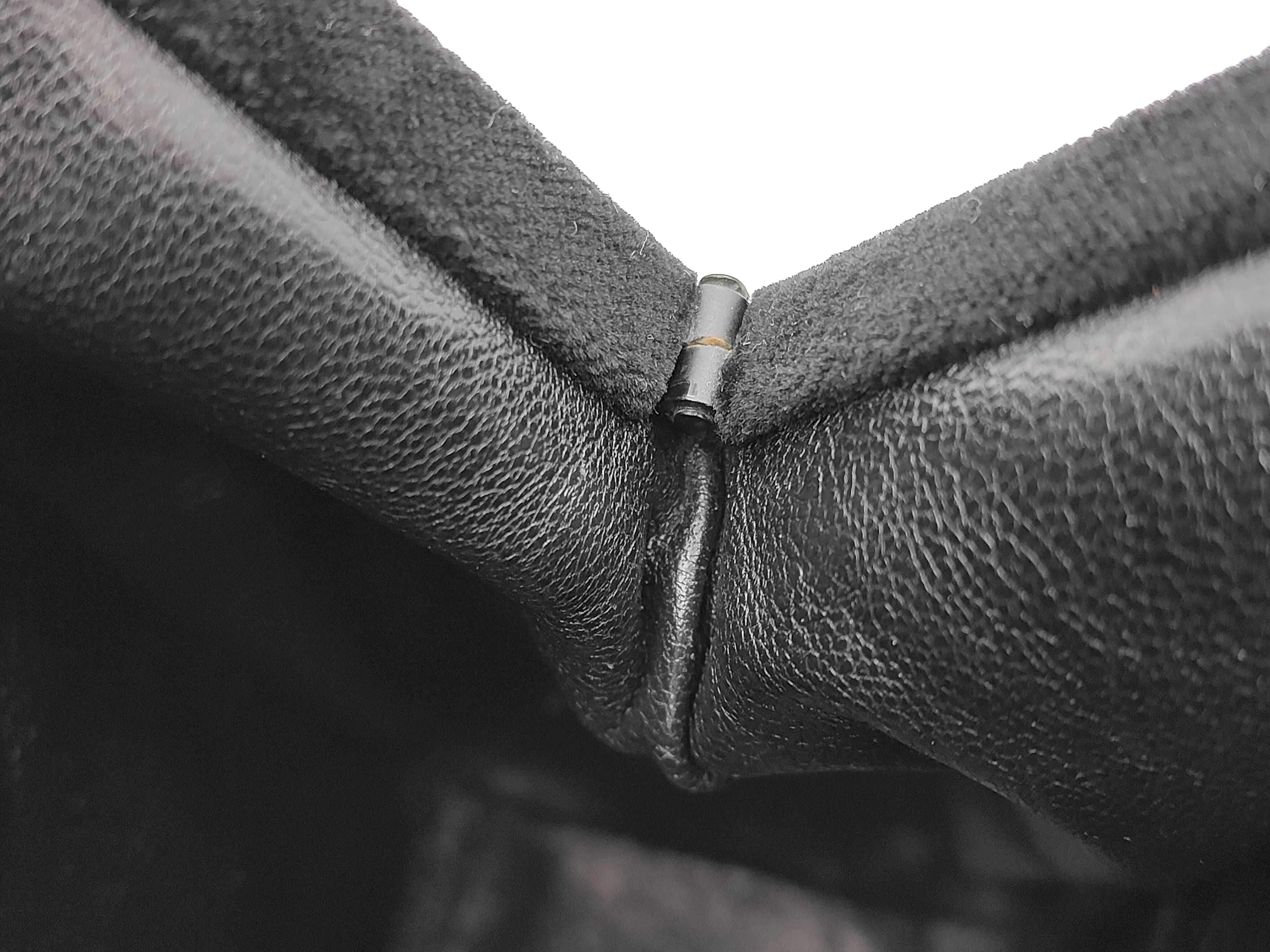 Black Velour Coco Mark Handbag — view 12
