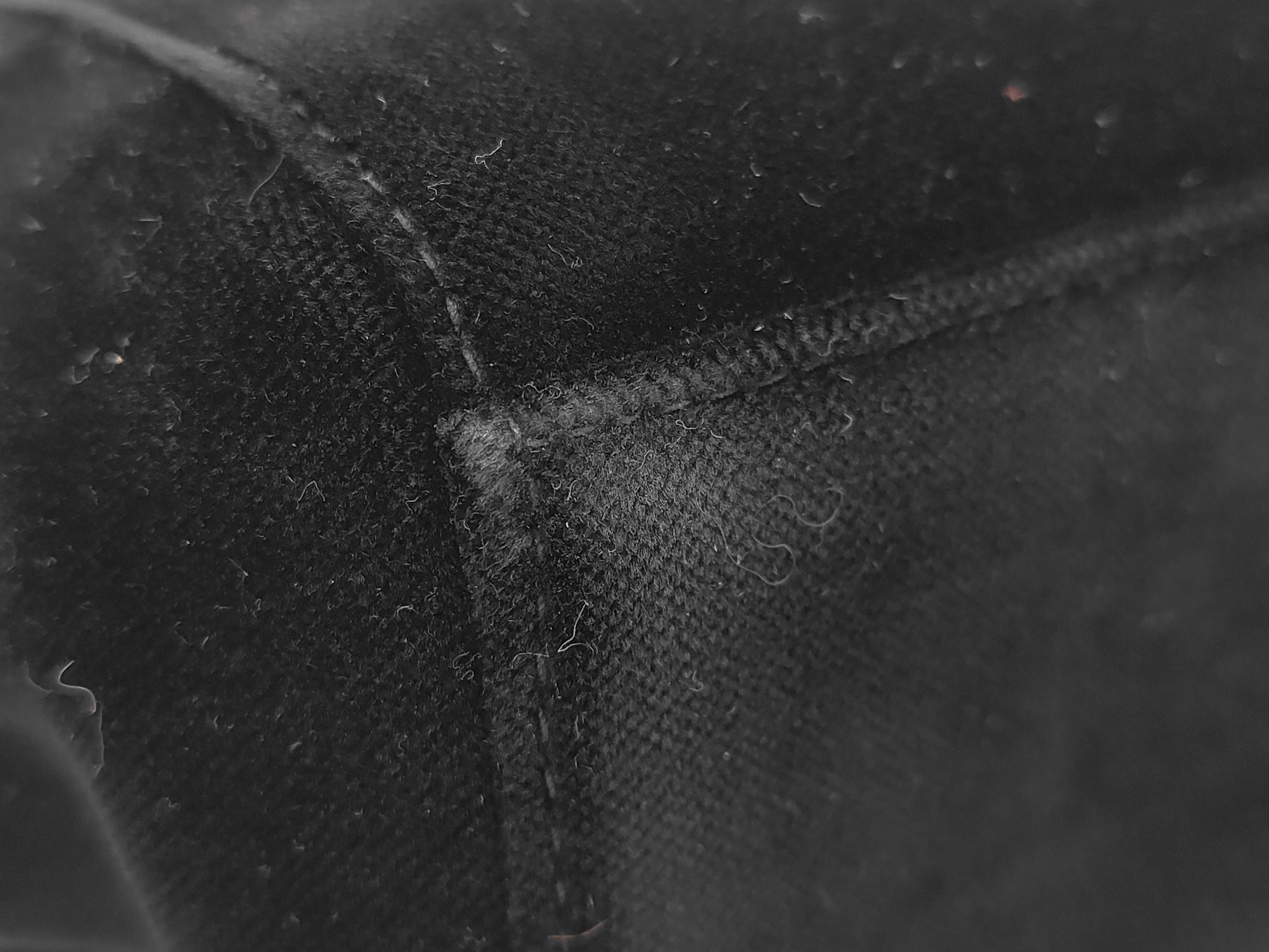 Black Velour Coco Mark Handbag — view 6
