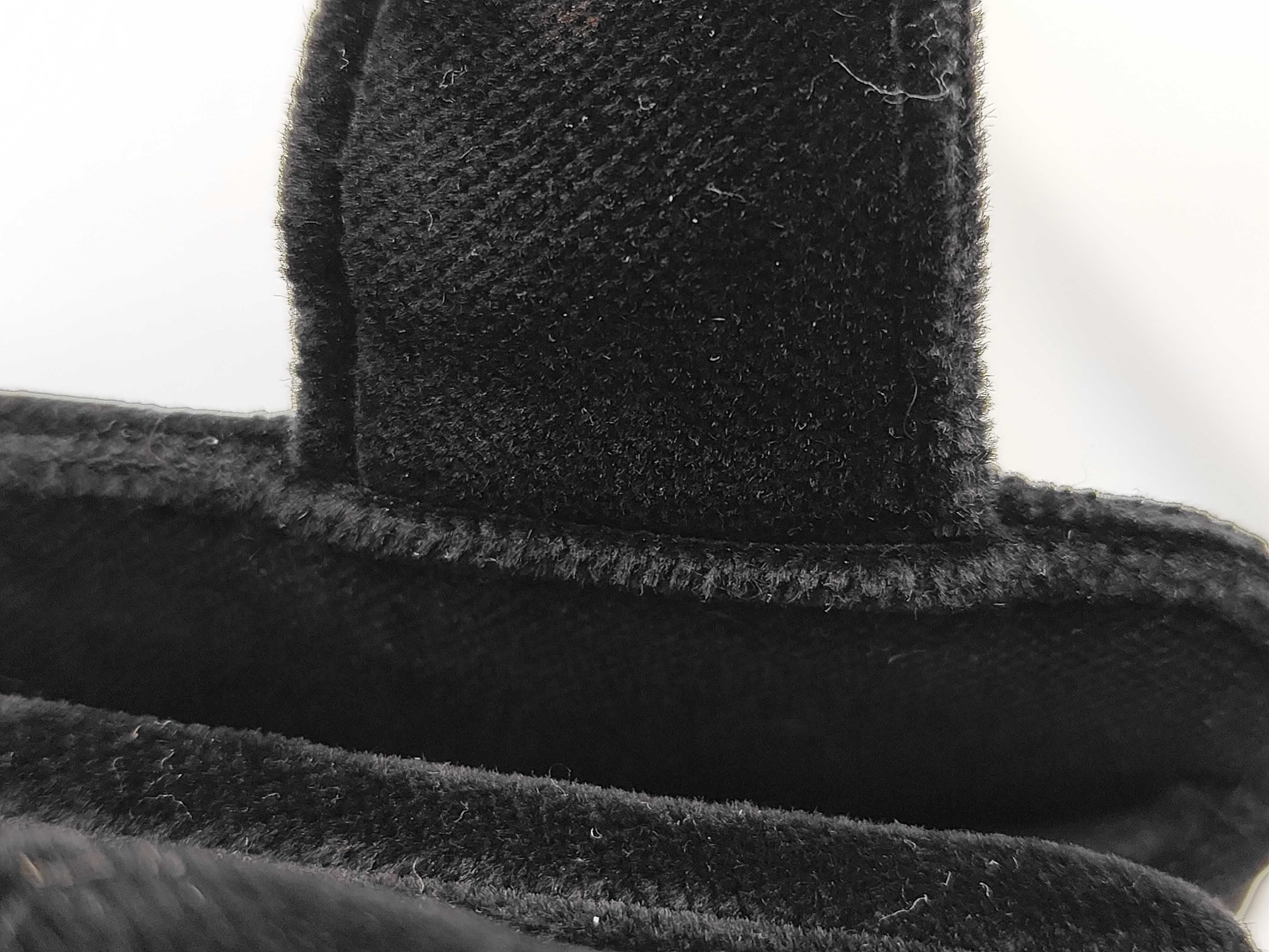 Black Velour Coco Mark Handbag — view 7