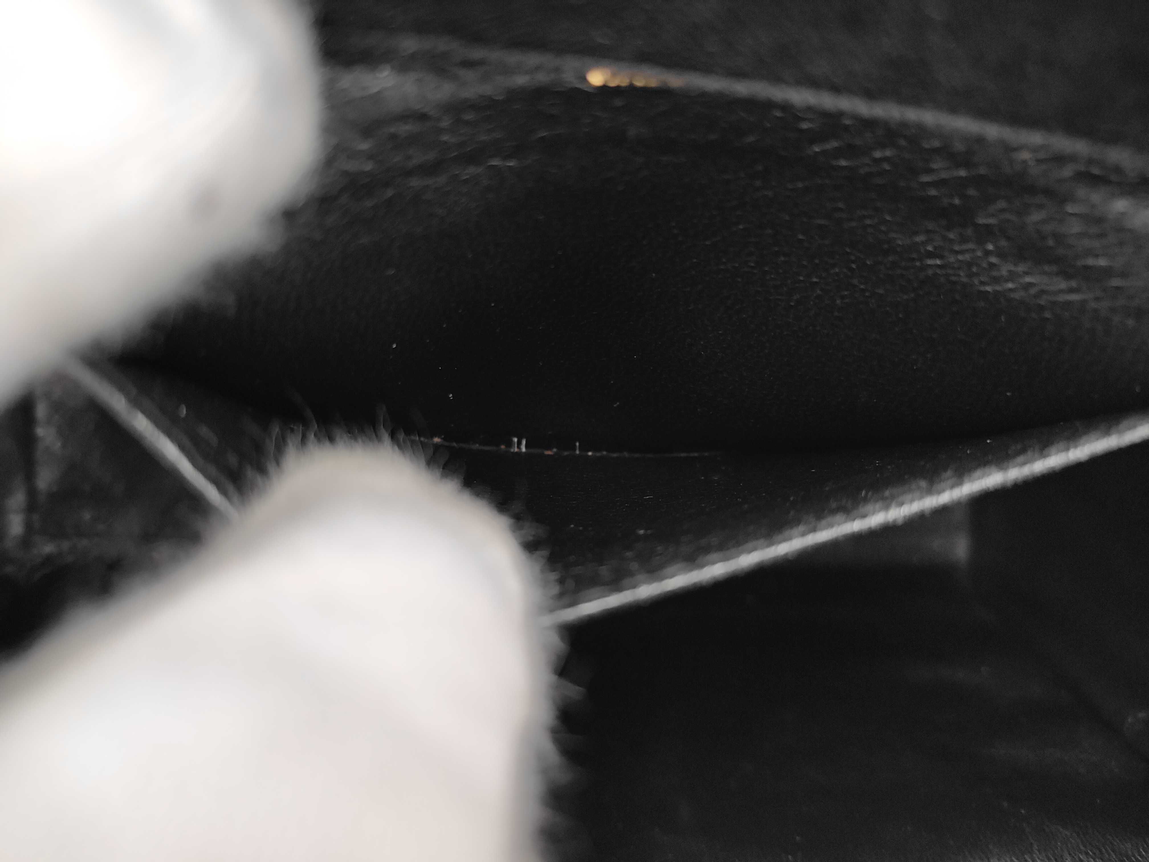 Black Velour Coco Mark Handbag — view 9