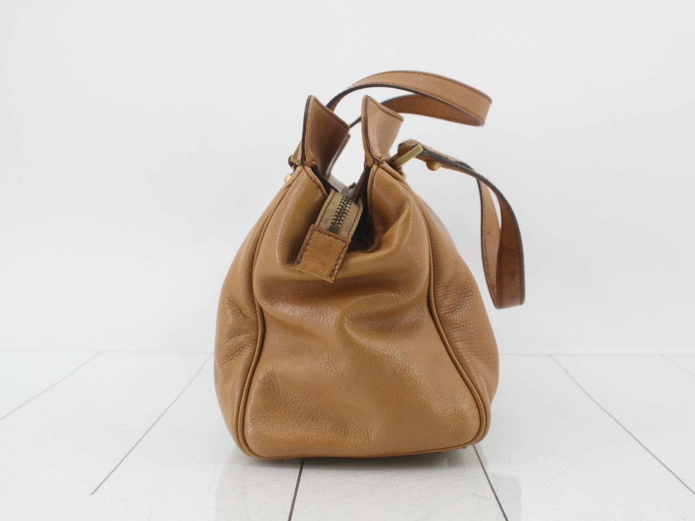 Blondie handbag, leather, beige, 121551 — view 3